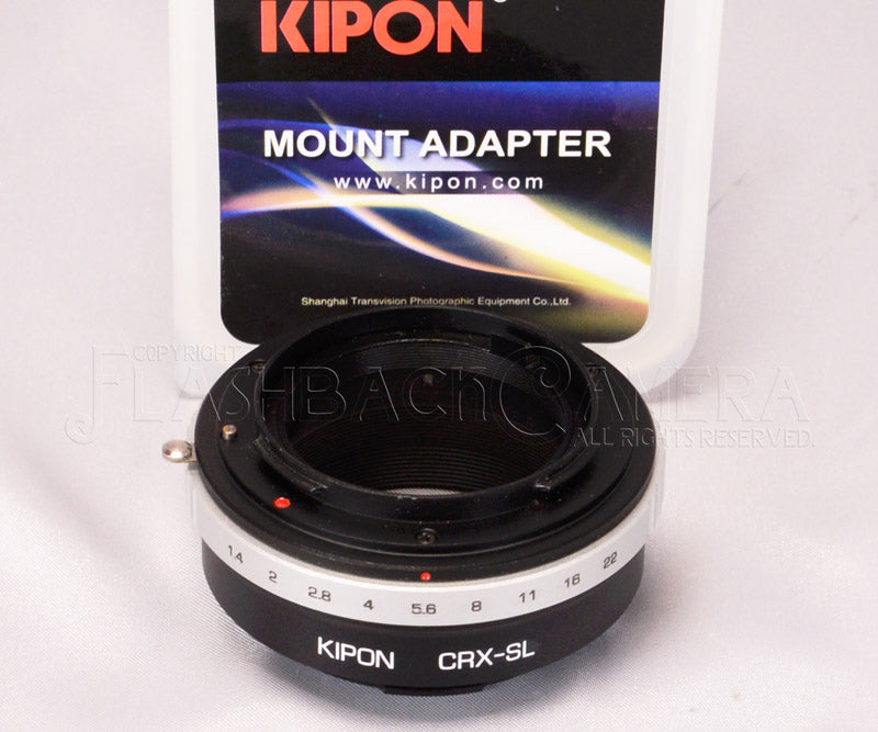 Kipon Contarex - Leica SL Adapter – FLASHBACK CAMERA