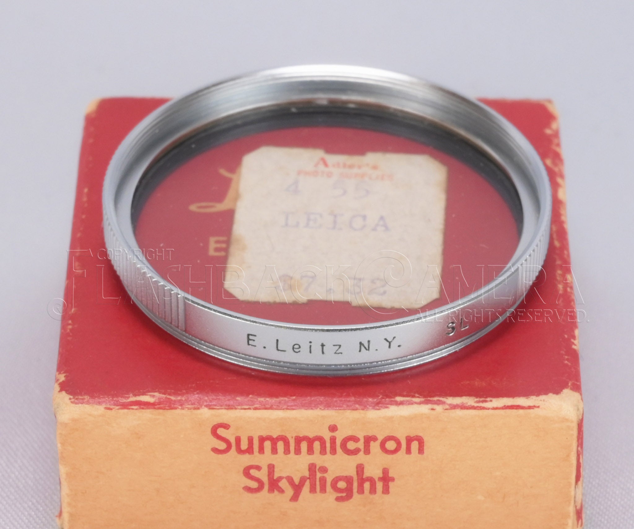Leitz SL Filter E39 New York β FLASHBACK CAMERA