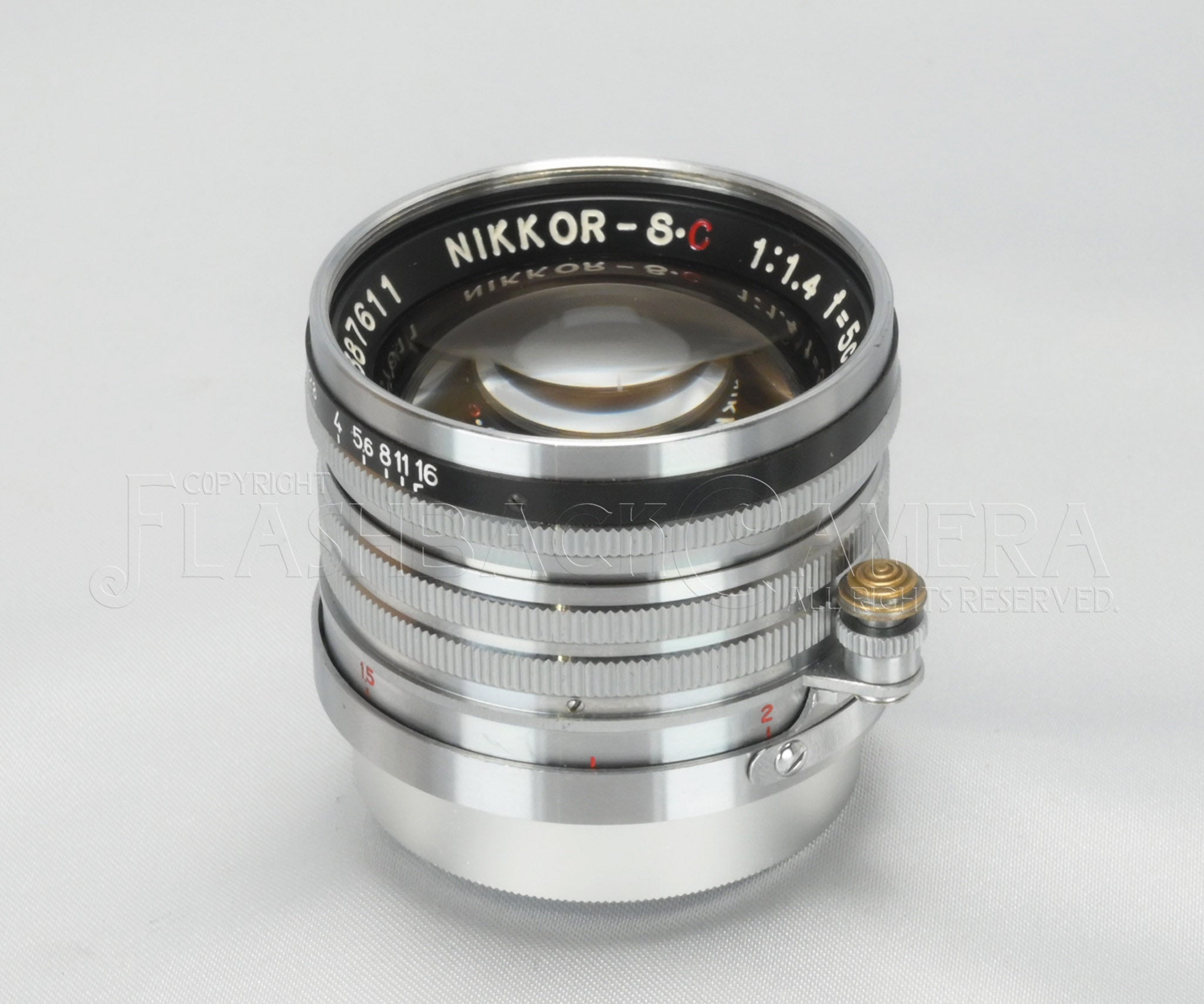 Nikkor 50mm f1.4 (L) – FLASHBACK CAMERA