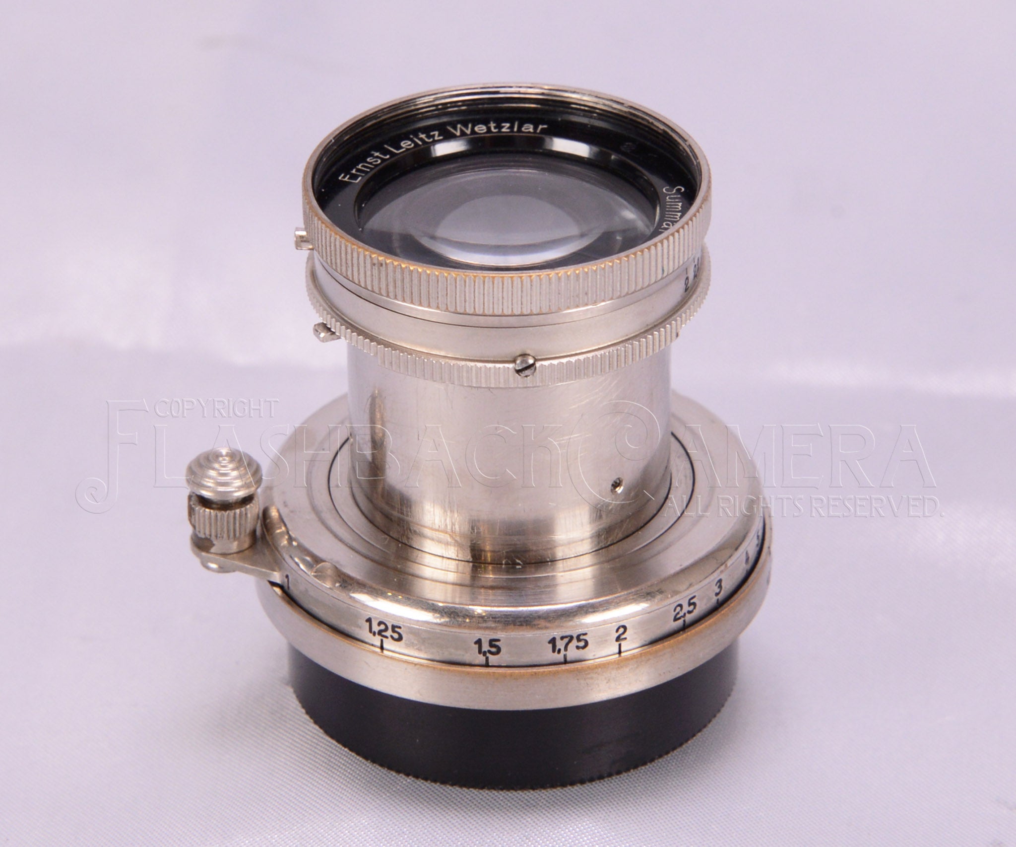 Summar 50mm f2 (L) Nickel – FLASHBACK CAMERA