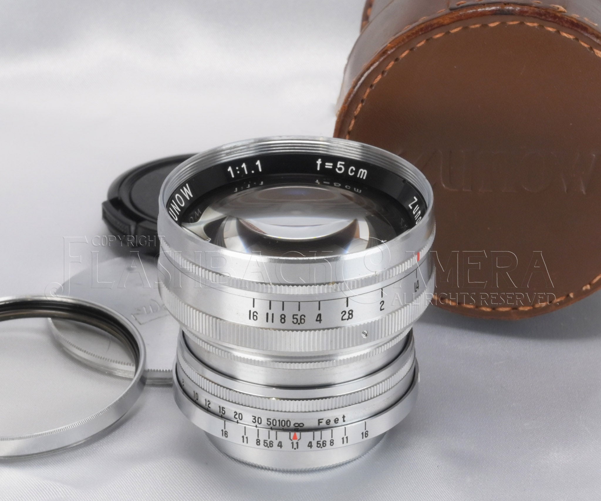 Hektor 50mm f2.5 (L) Chrome – FLASHBACK CAMERA