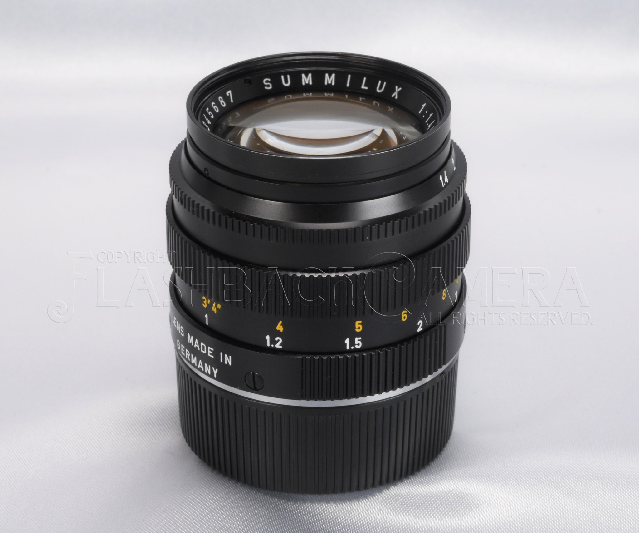 Summilux 50mm f1.4 (M) Black – FLASHBACK CAMERA