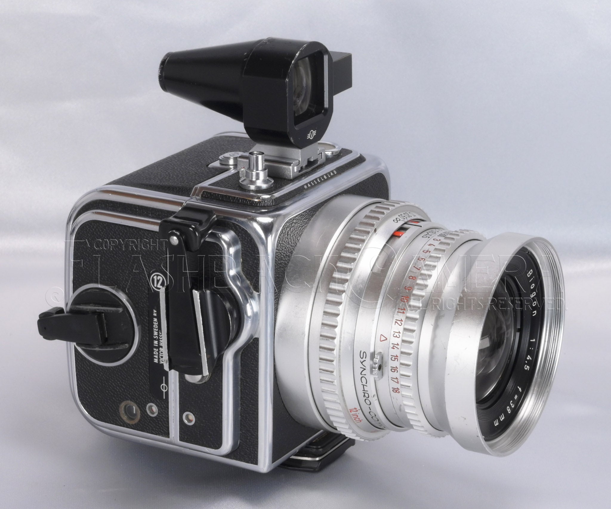 Hasselblad SWC Chrome + A12 Magazine – FLASHBACK CAMERA