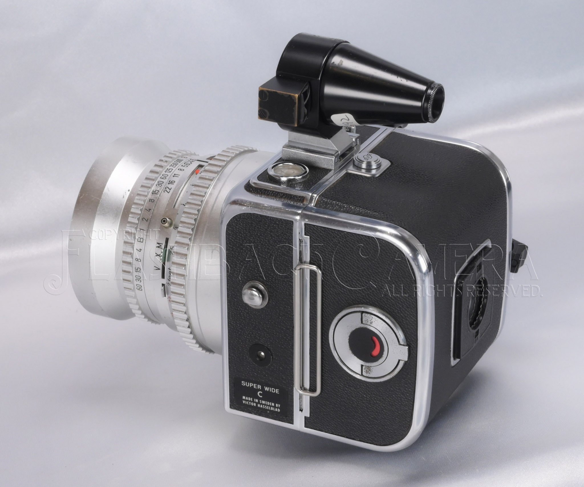 Hasselblad SWC Chrome + A12 Magazine – FLASHBACK CAMERA