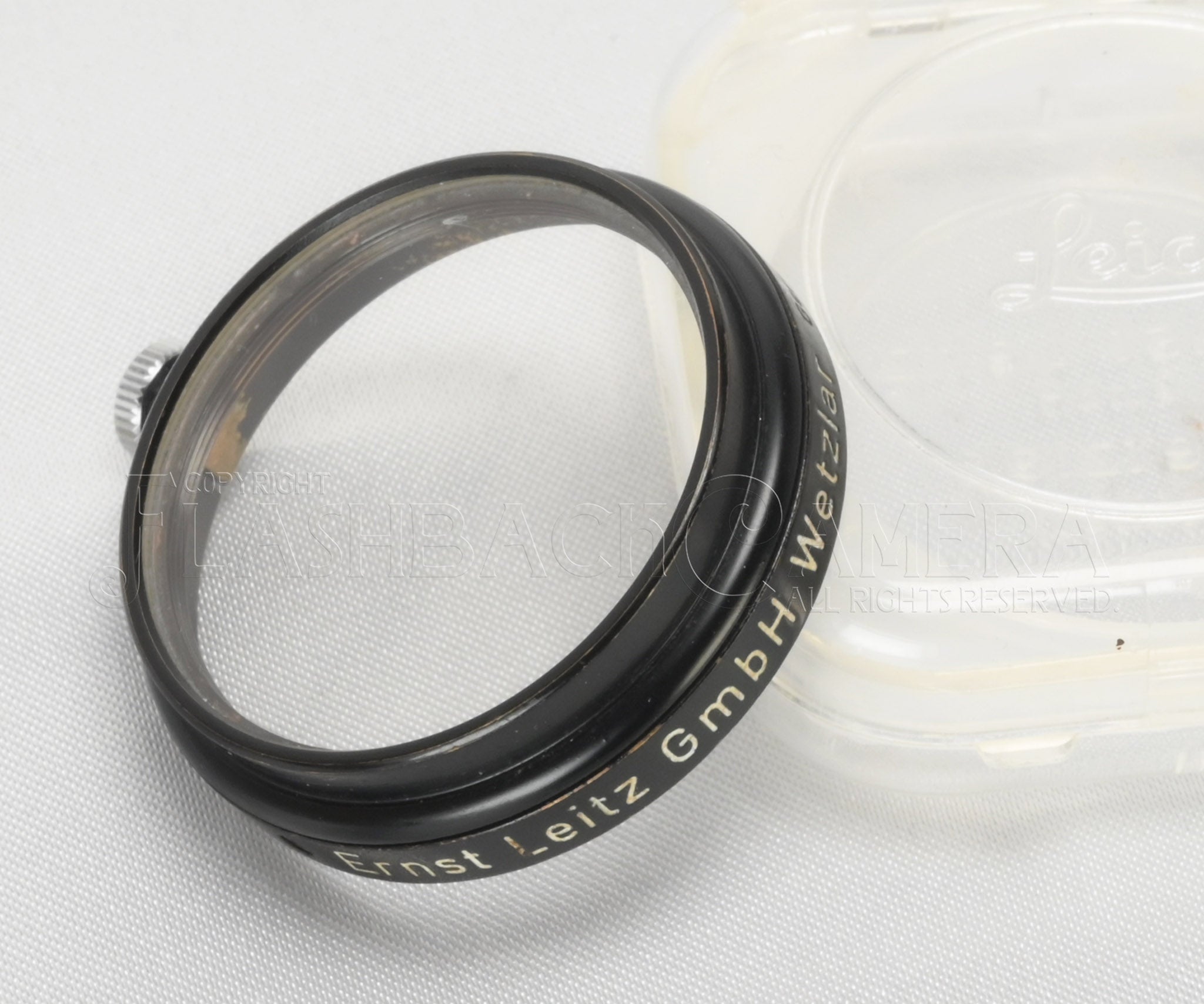 Leitz UV Filter A36 FIOLA Black β FLASHBACK CAMERA