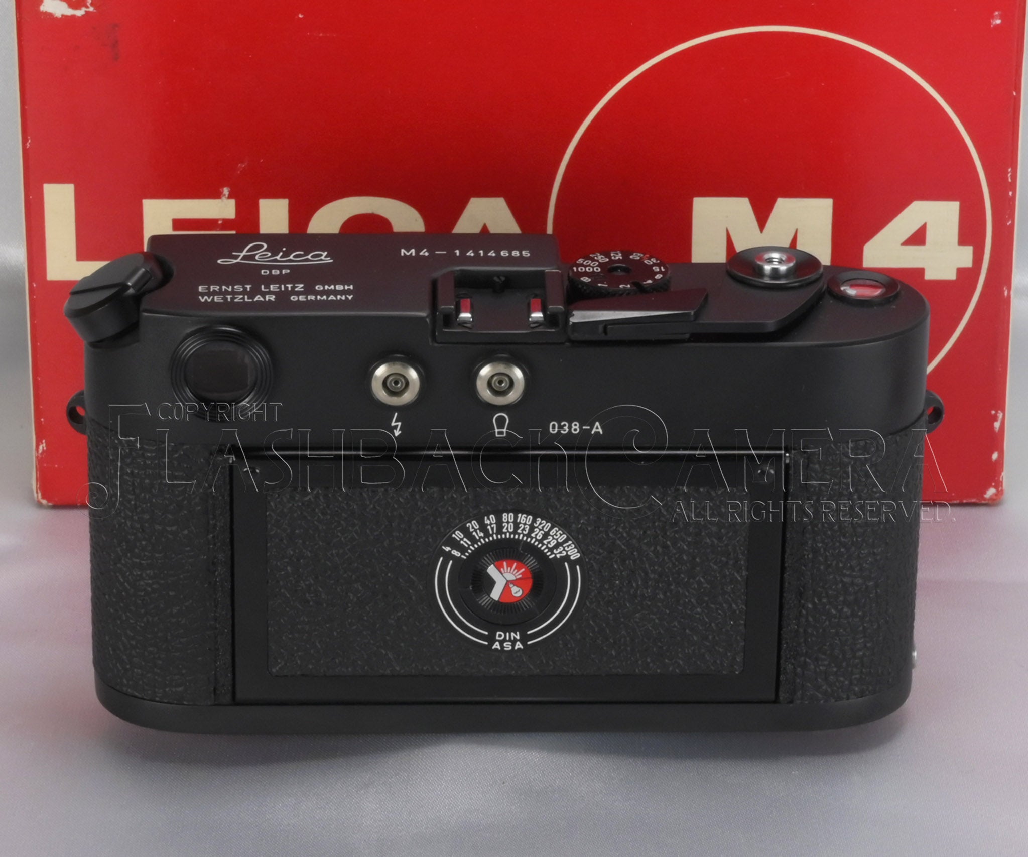 Leica M4 Black Chrome 50 Jahre – FLASHBACK CAMERA