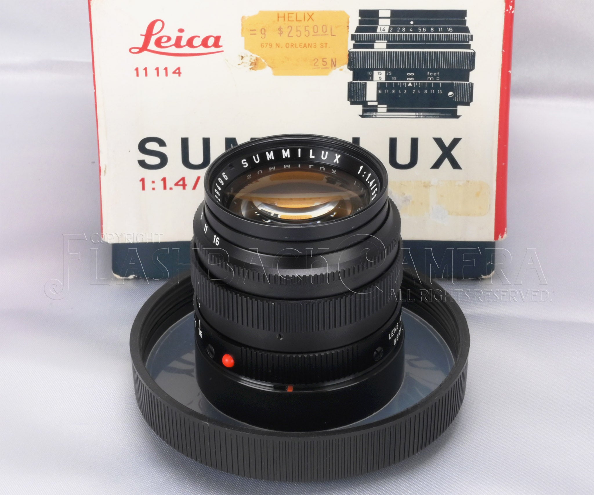 Summilux 50mm f1.4 (M) Black