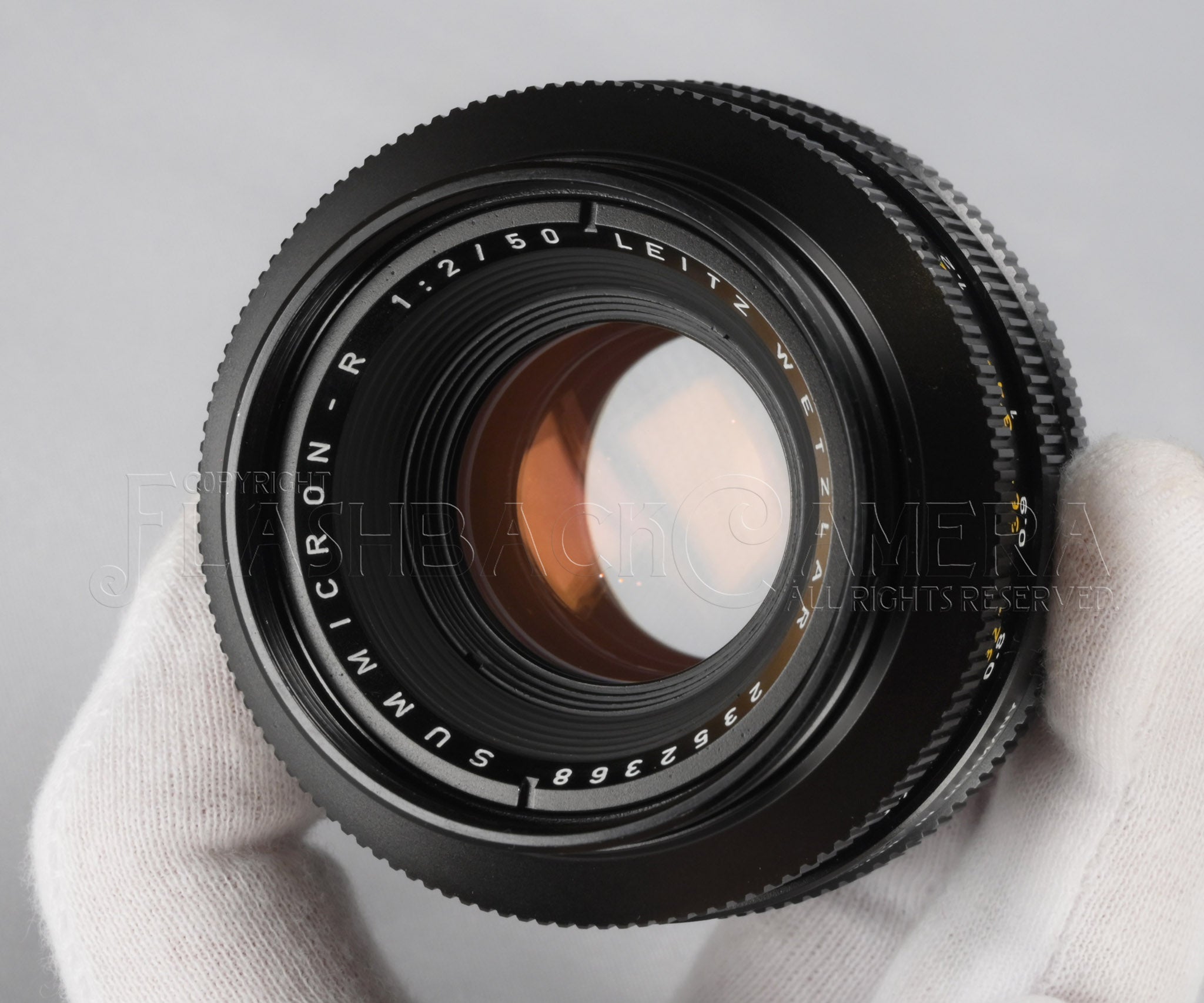 ライカ 50mm f/2 Summicron-R [Nikonマウント] Summicron-R 50mm f2 (2 cam) – FLASHBACK CAMERA