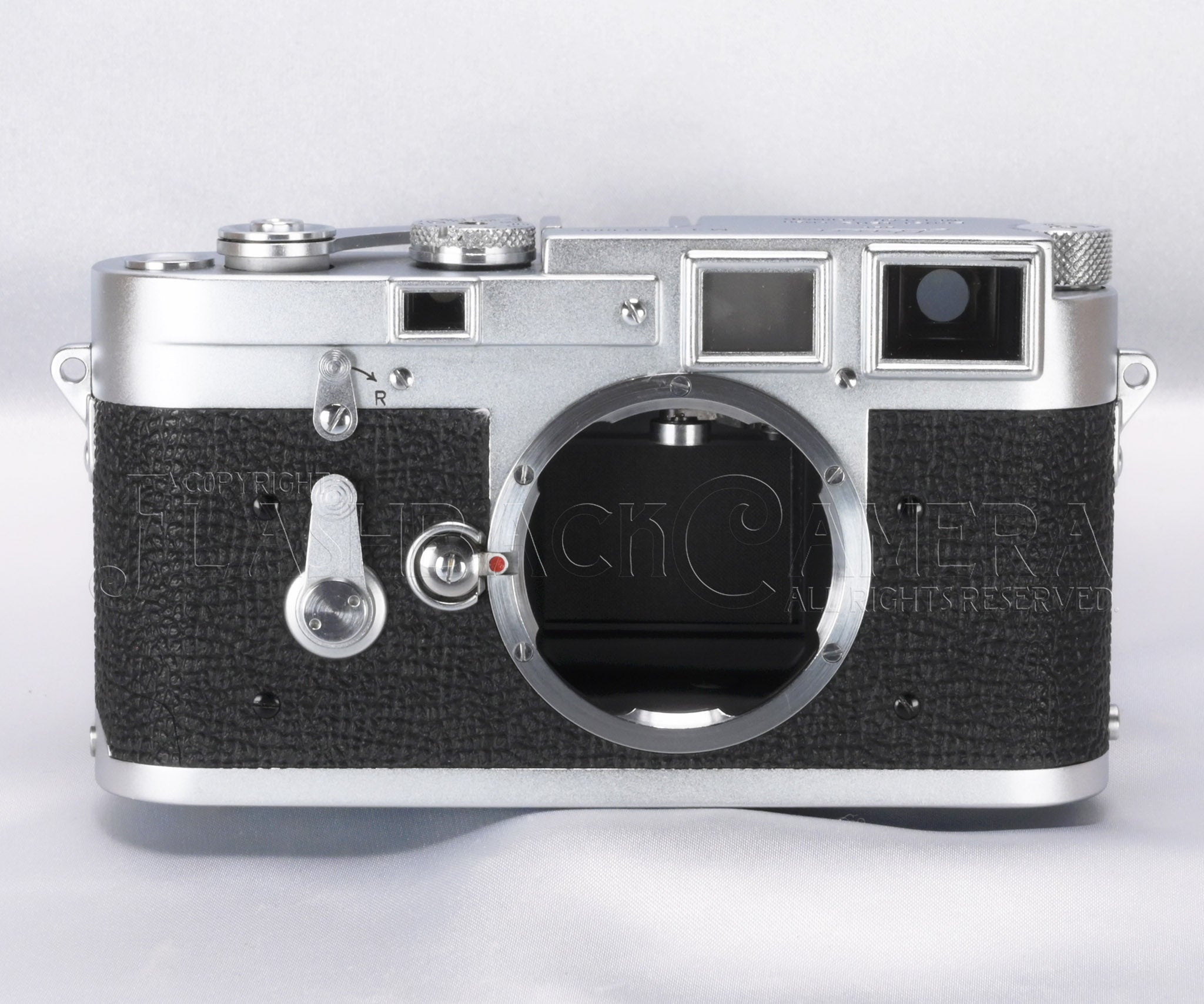 本革 Leica 初期 M3 皮を飾ります(背中のサイズ 3.4X7.8cm) Leica M3 – FLASHBACK CAMERA