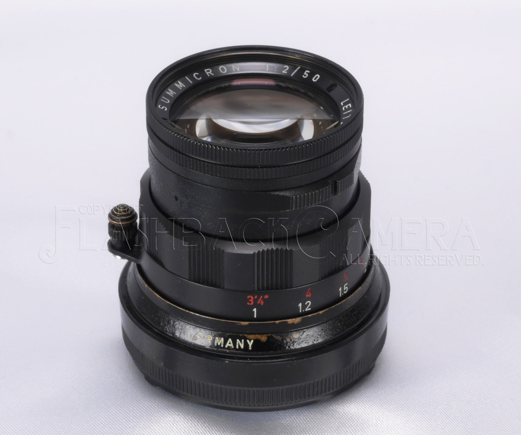 Summicron 50mm f2 (M) Black Paint – FLASHBACK CAMERA