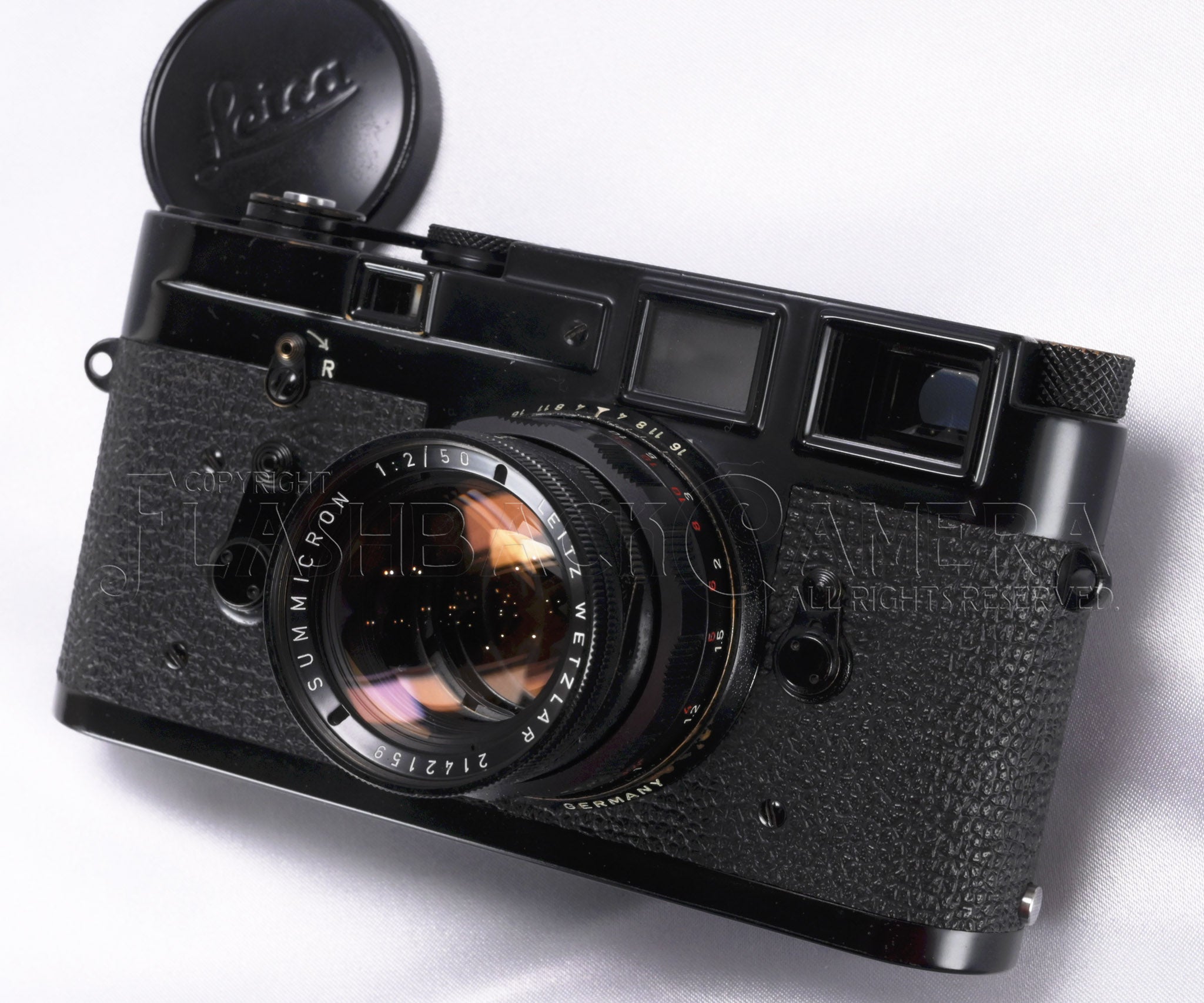 Summicron 50mm f2 (M) Black Paint – FLASHBACK CAMERA