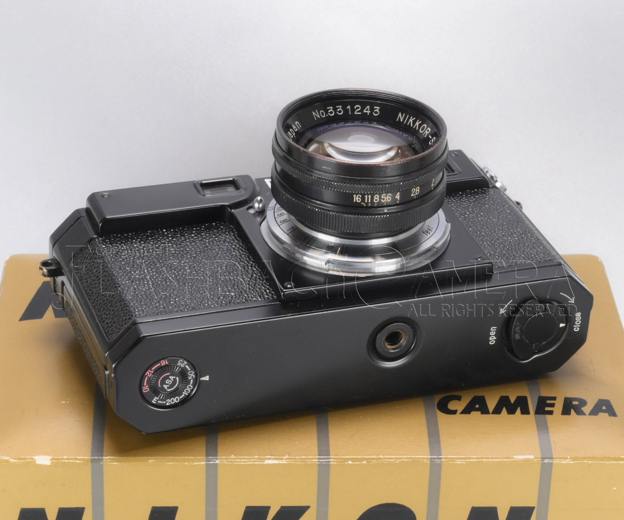 ★極上美品★ニコン NIKON S2 50mm F1.4 Nikon S2 Black Paint + Nikkor 50mm f1.4 – FLASHBACK CAMERA