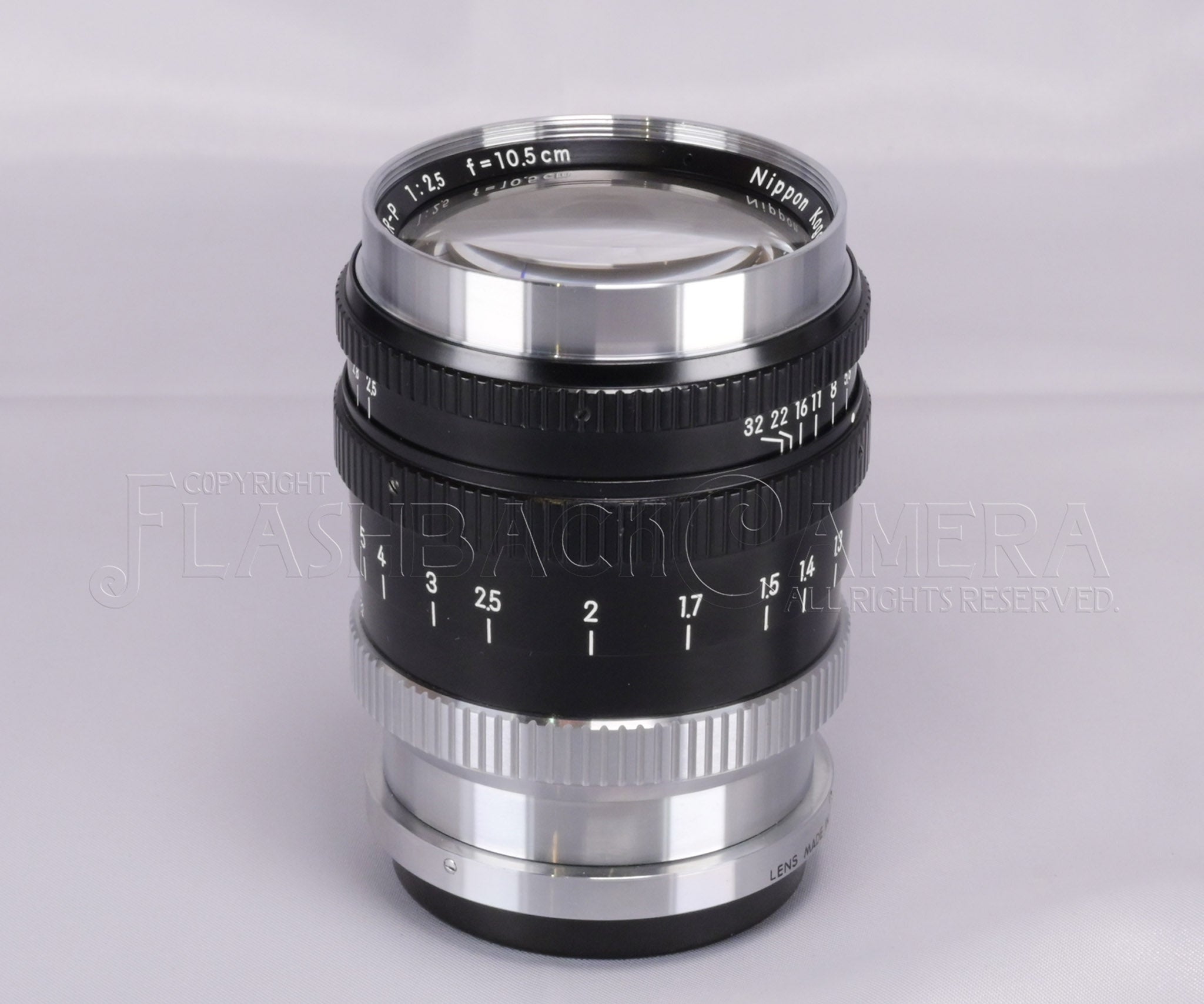 Nikkor 105mm (S) – FLASHBACK CAMERA