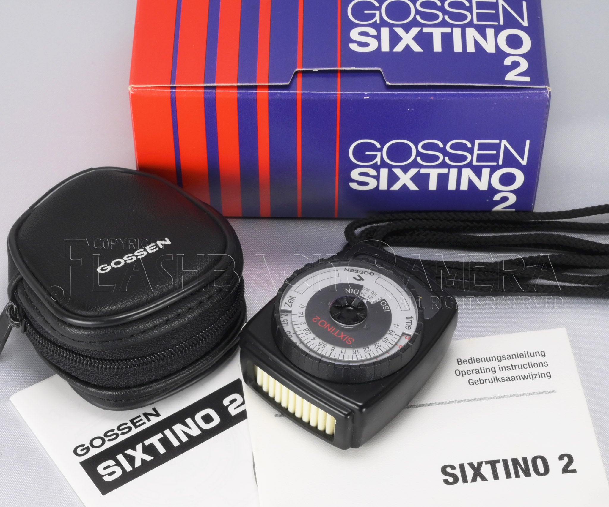 Gossen type Sixtino cellule de mesure , posemètre fonctionnel Gossen type Sixtino cellule de mesure , posemètre fonctionnel