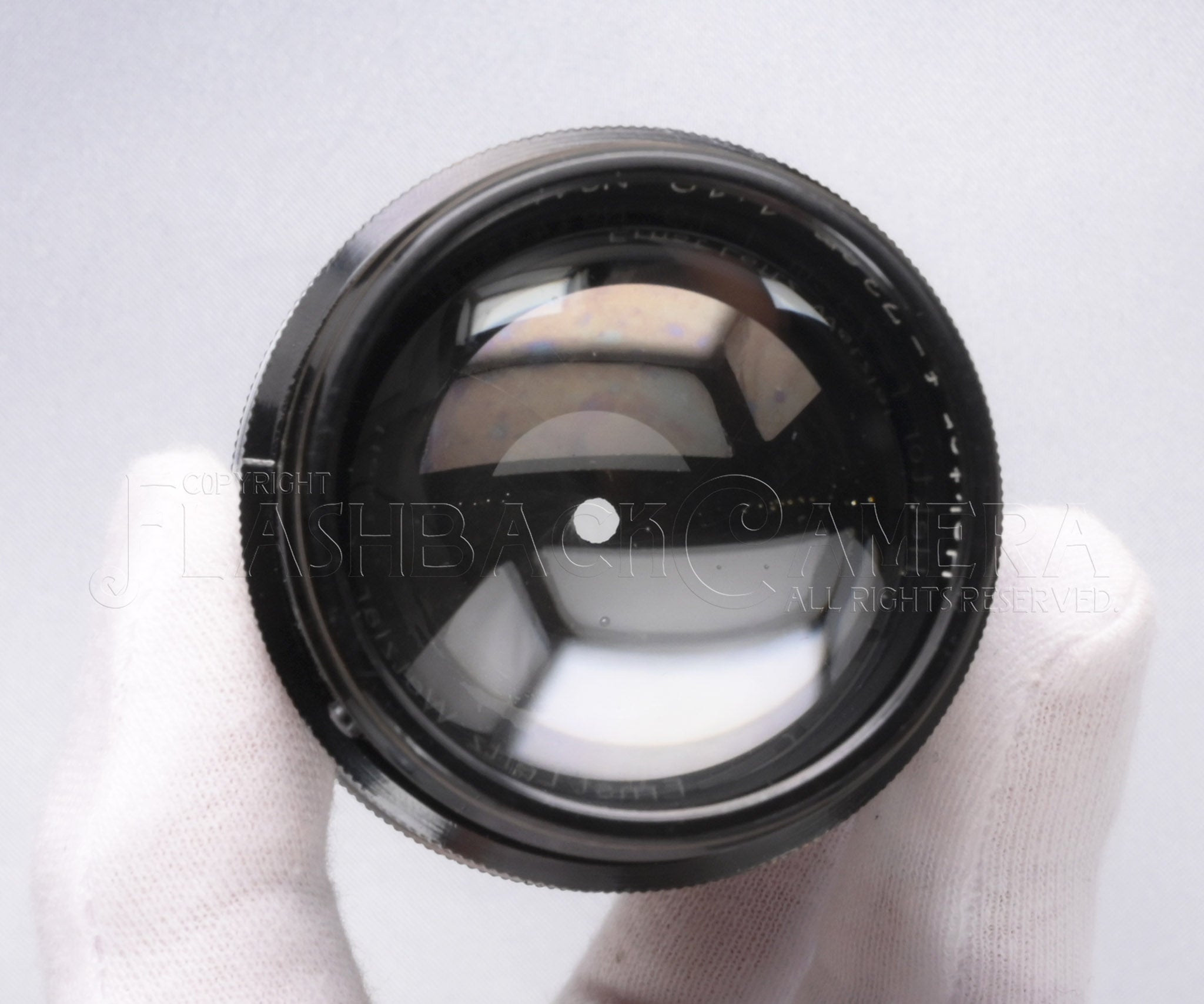 【希少・美品】ライカ｜ヘクトール 73mm/F1.9（オールブラック）フルセット LEICA - Leica Hektor ヘクトール 73mm F1.9 オールブラックの