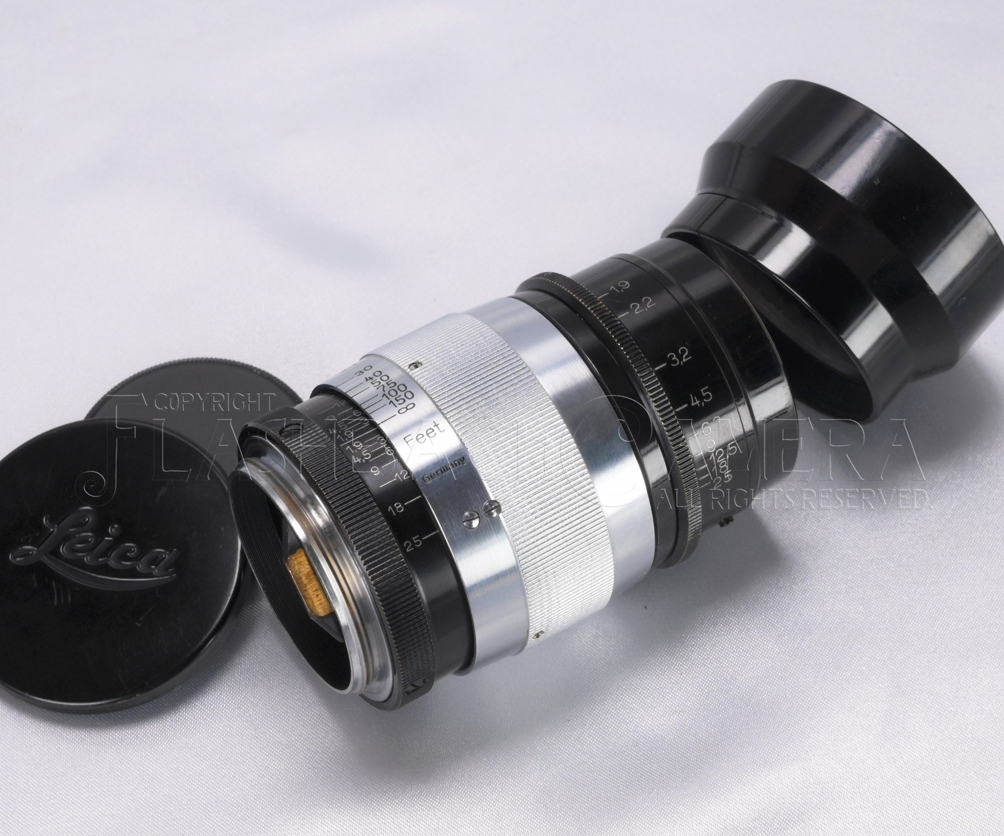 Hektor 73mm f1.9 (L) Black / Chrome – FLASHBACK CAMERA