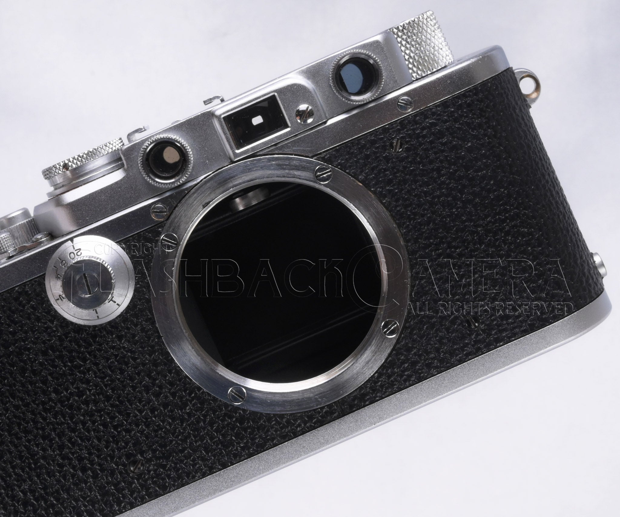 Leica IIIa / IIIf Black Dial – FLASHBACK CAMERA