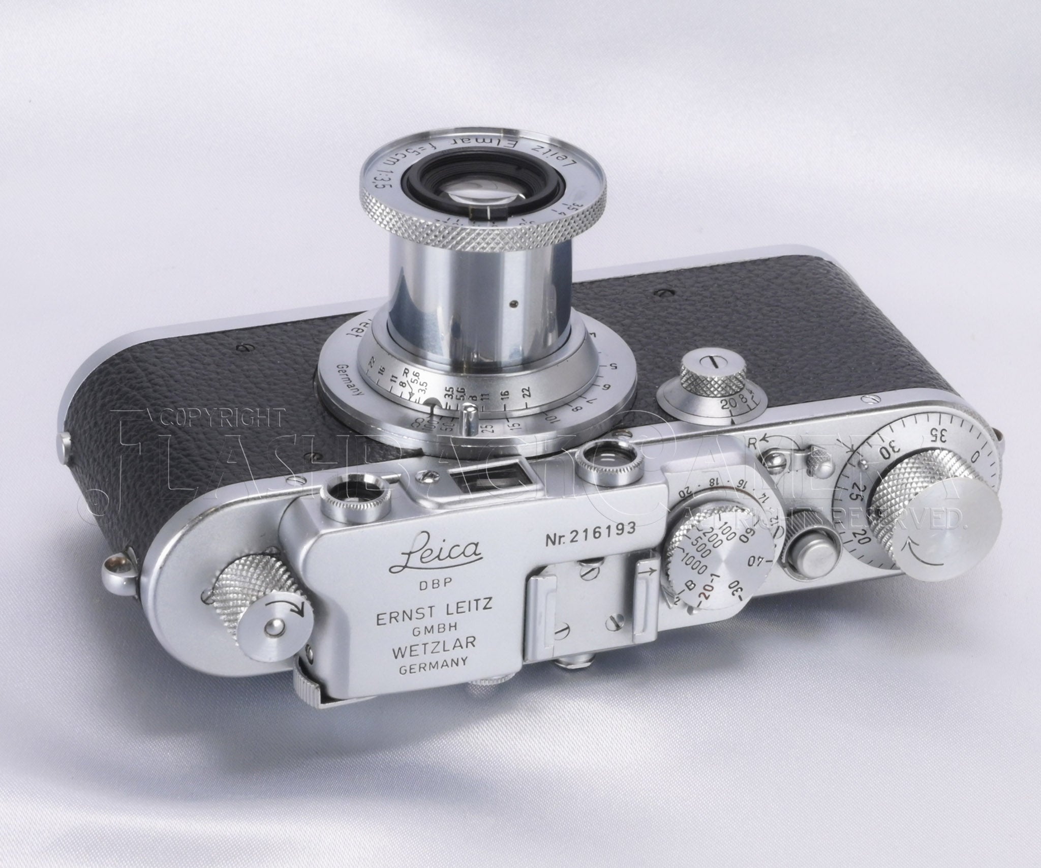 Leica IIIa / IIIf Black Dial – FLASHBACK CAMERA