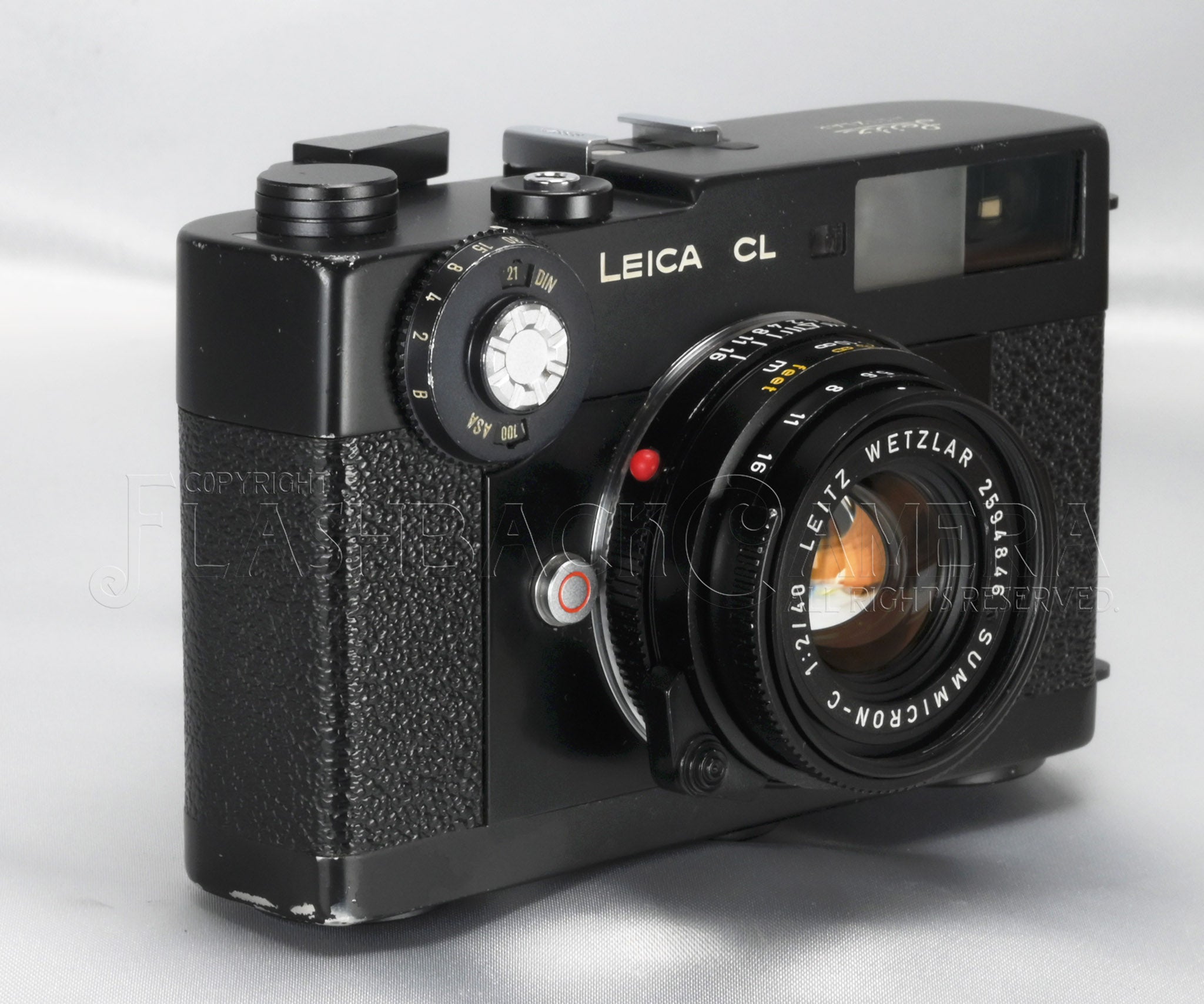 Appareil Photo Leica CL Avec Objectifs Summicron 40mm F/2 Et Elmar 90mm F/4 - Occasion