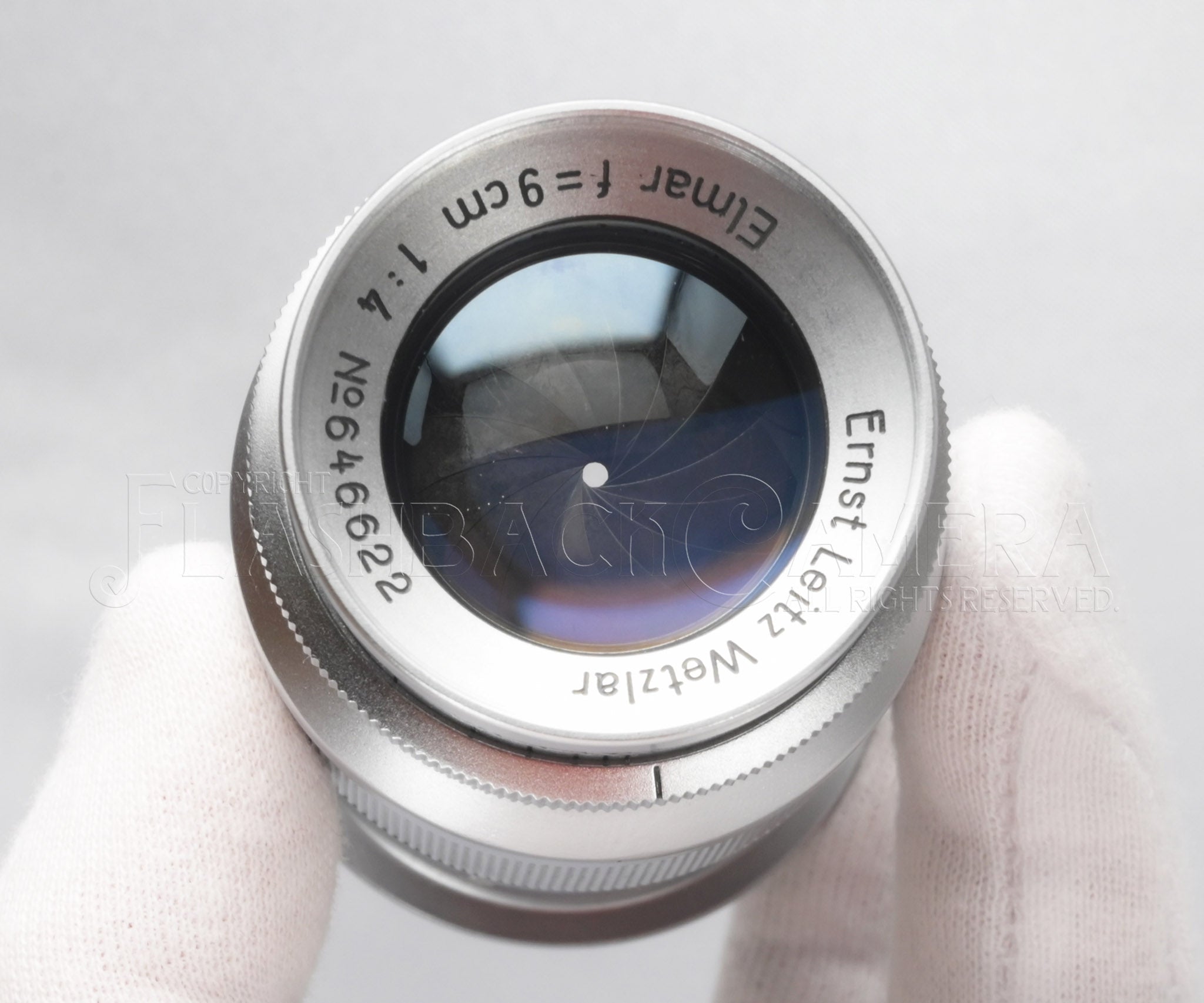 Elmar 90mm f4 All Chrome オールクローム Elmar 90mm f4 (L) All Chrome – FLASHBACK CAMERA