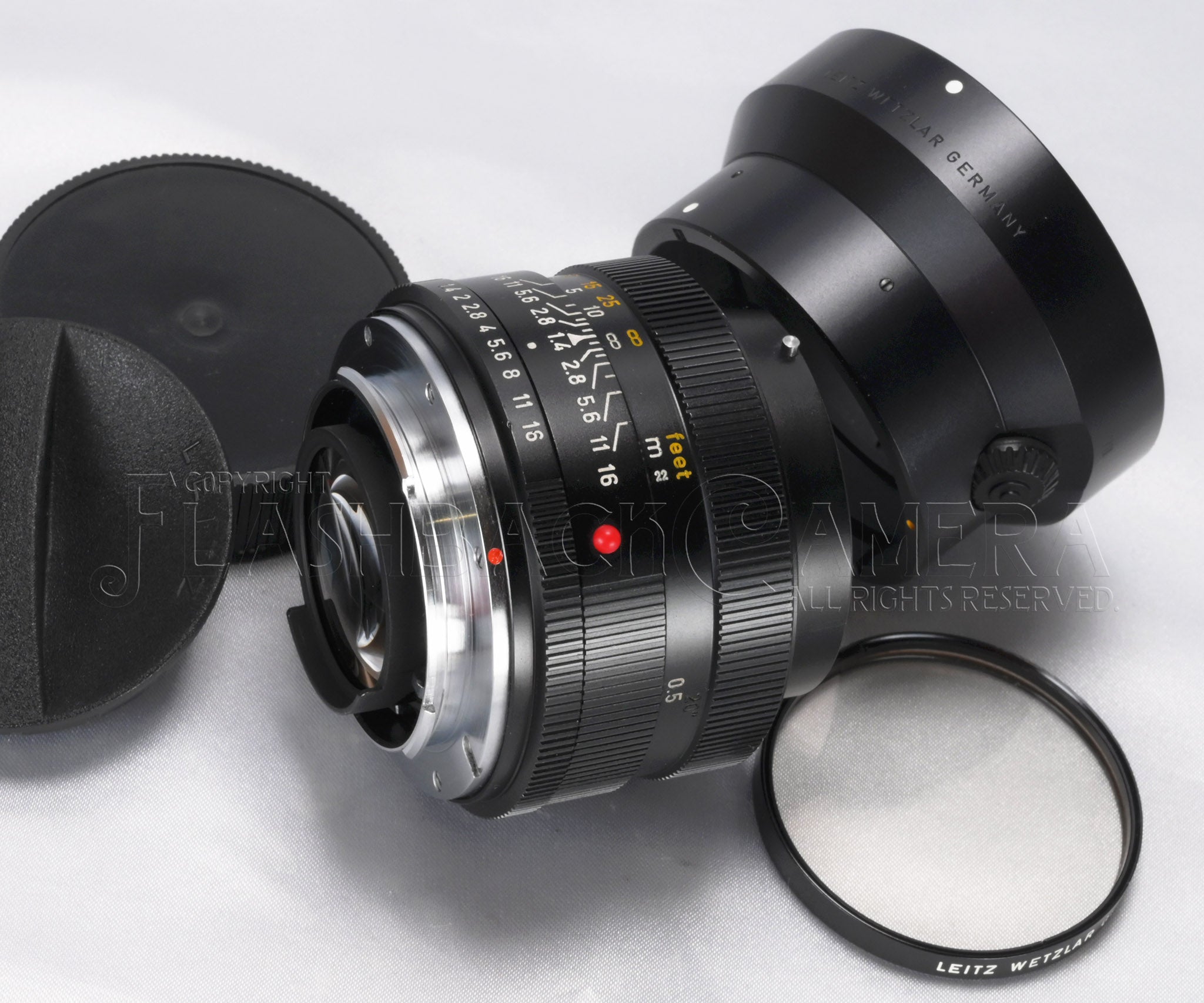 LEICA R 50mm F1.4 summilux (3カム) Summilux-R 50mm f1.4 (3 cam) – FLASHBACK CAMERA