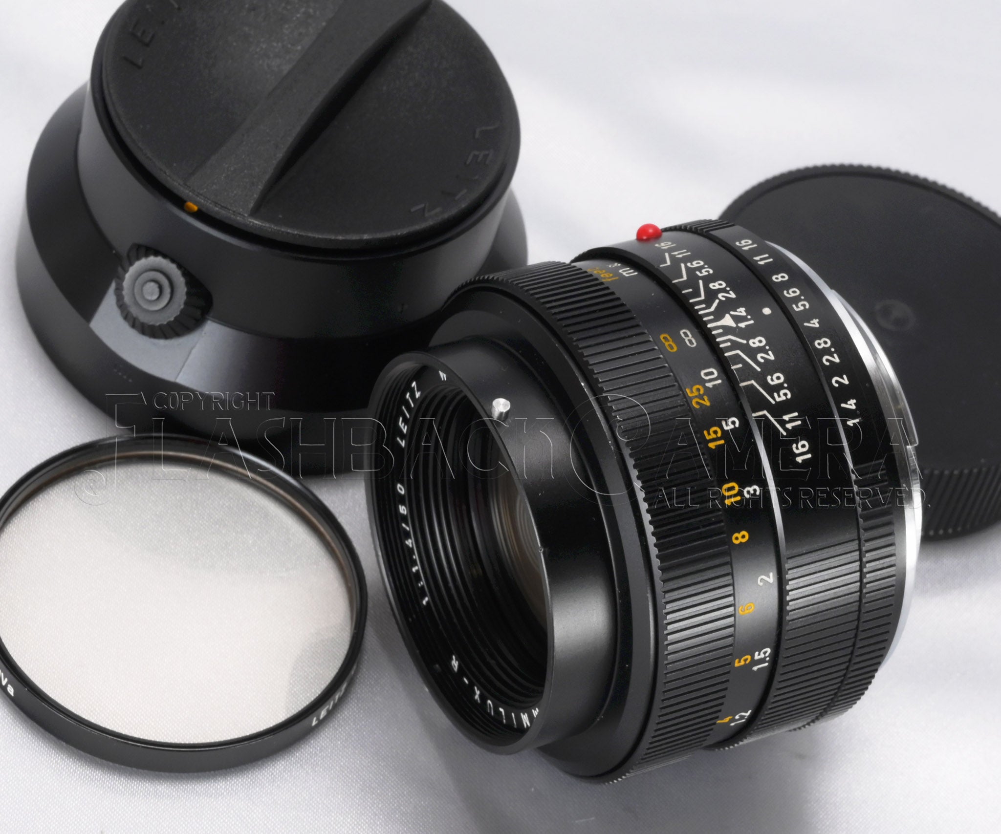 LEICA R 50mm F1.4 summilux (3カム) Summilux-R 50mm f1.4 (3 cam) – FLASHBACK CAMERA