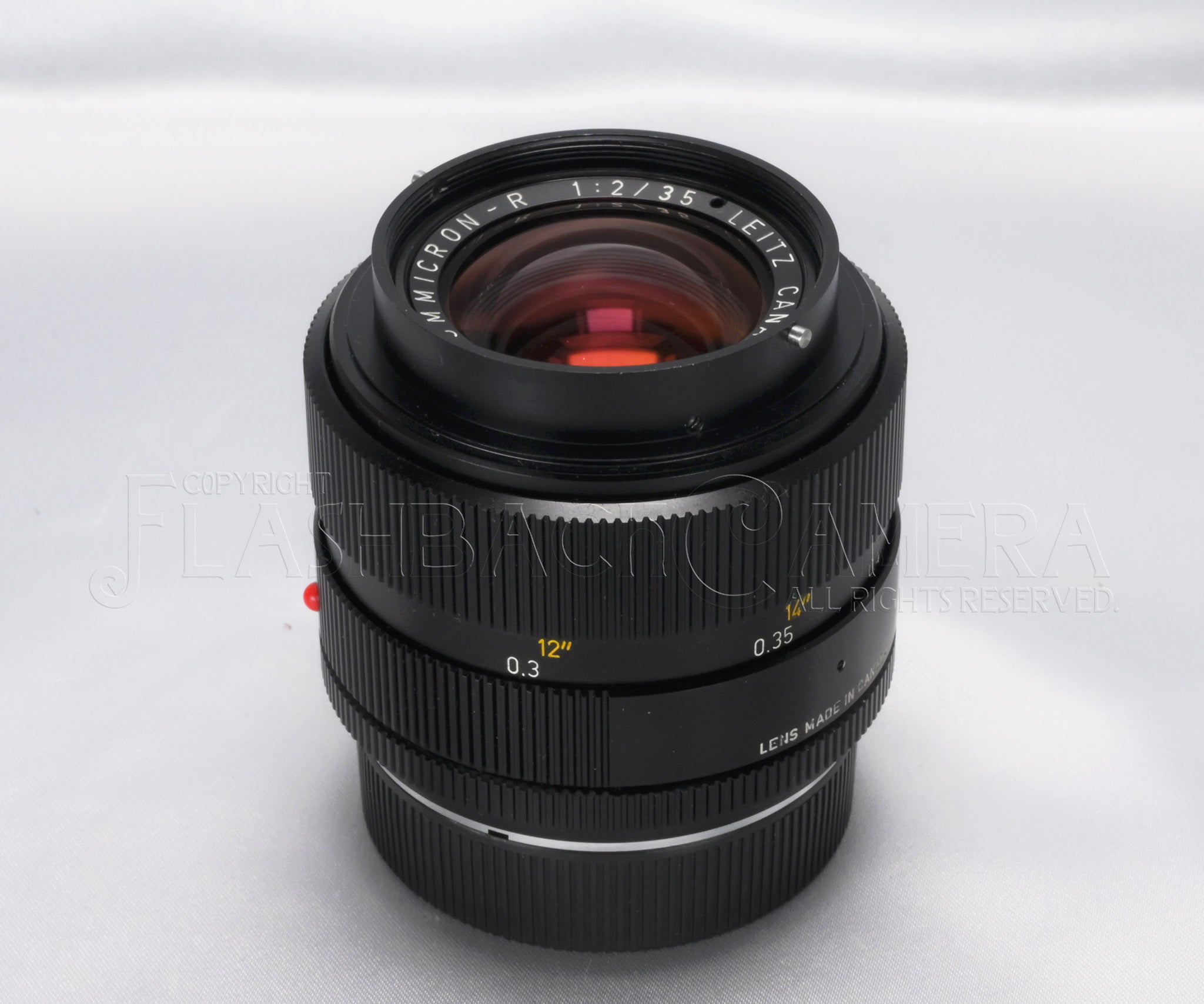 Summicron-R 35mm f2 (3 cam) – FLASHBACK CAMERA