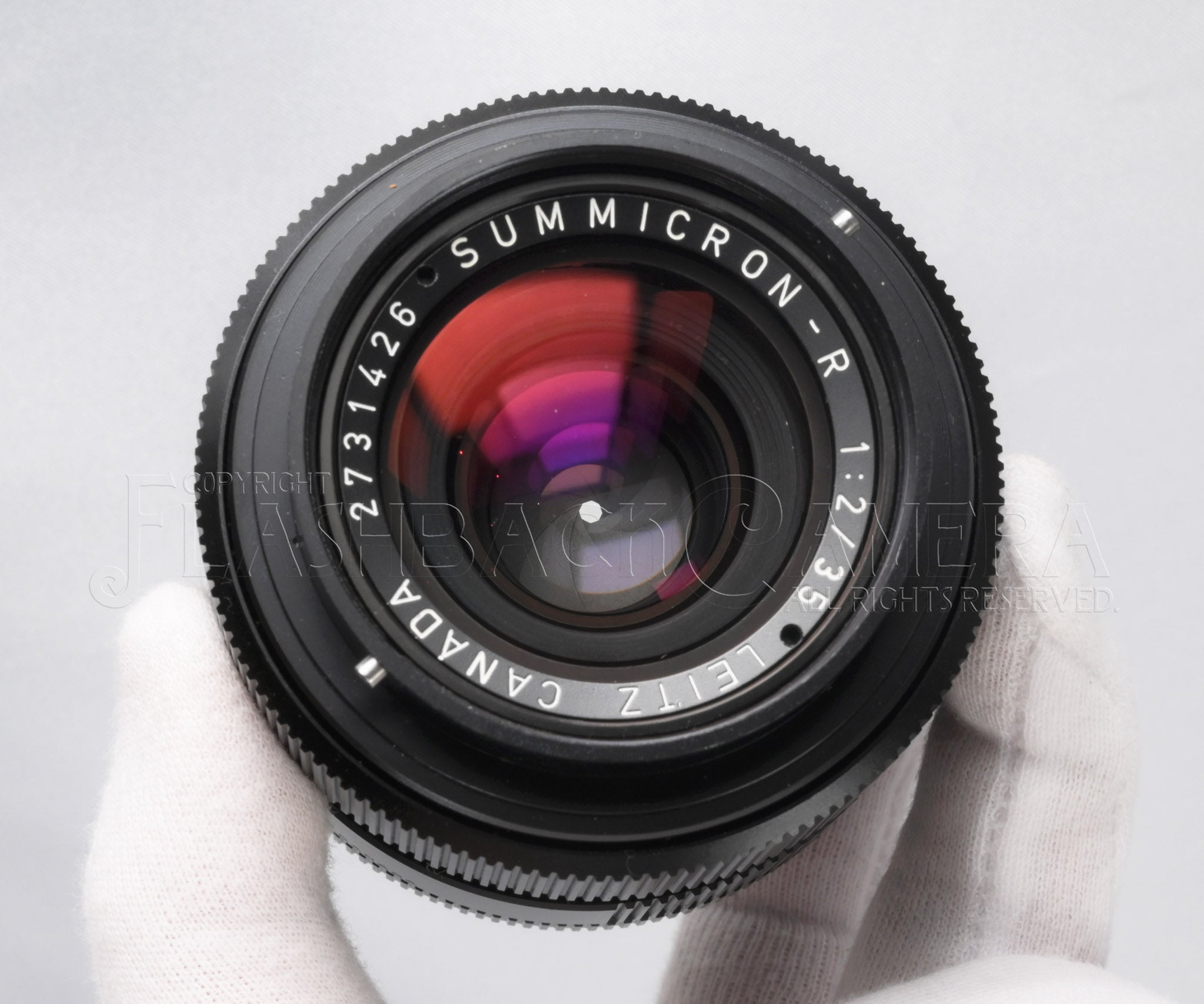 ライカ　Rマウント　ズミクロン35mm 2カム Summicron-R 35mm f2 2nd | ライカカタログ | アトリエライカ