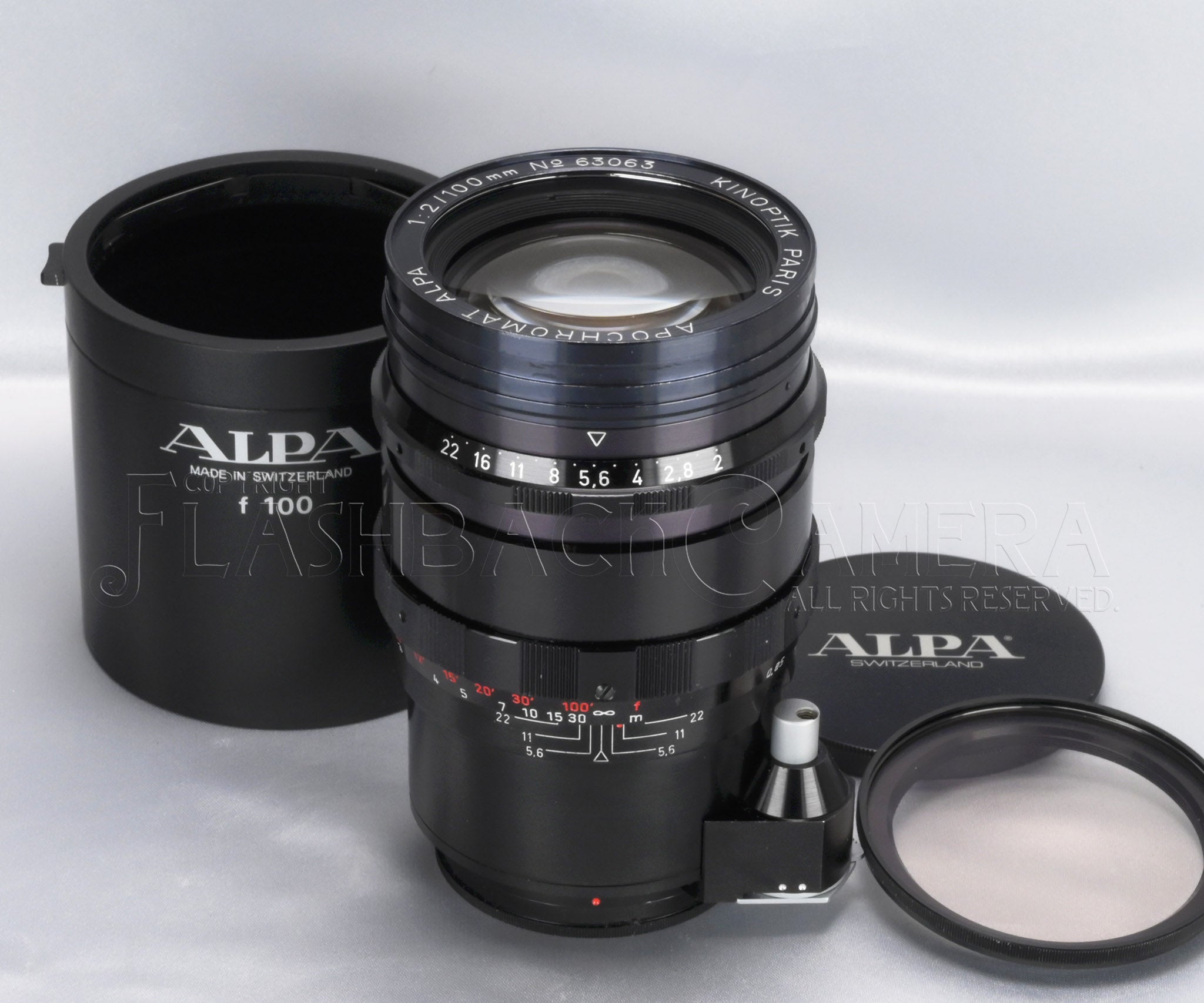 Kinoptik Apochromat 100mm f2 (Alpa) – FLASHBACK CAMERA