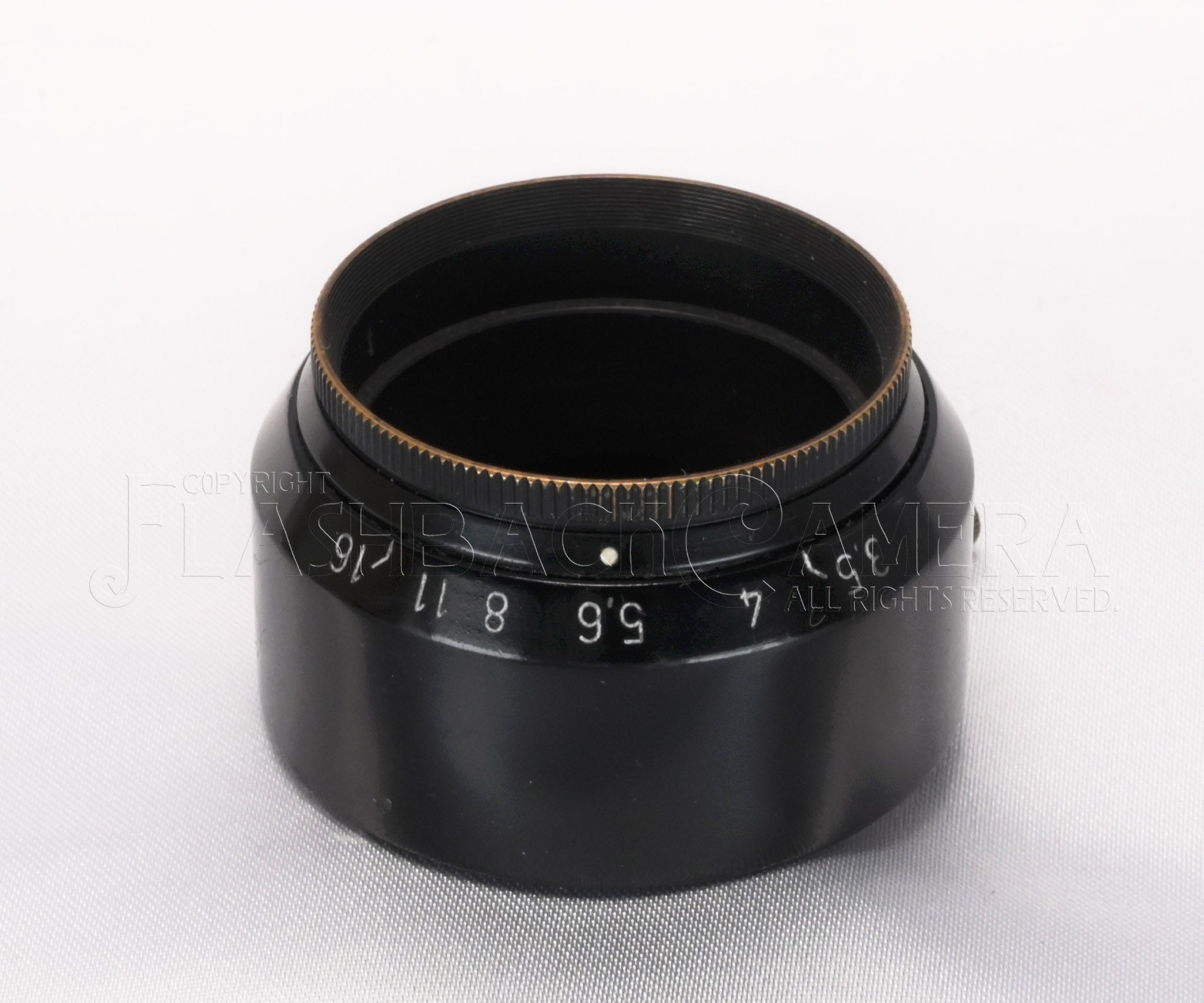 elmar 50mm f3.5 整備済み + フードVALOO・L/Mリング Leitz Lens Hood VALOO – FLASHBACK CAMERA