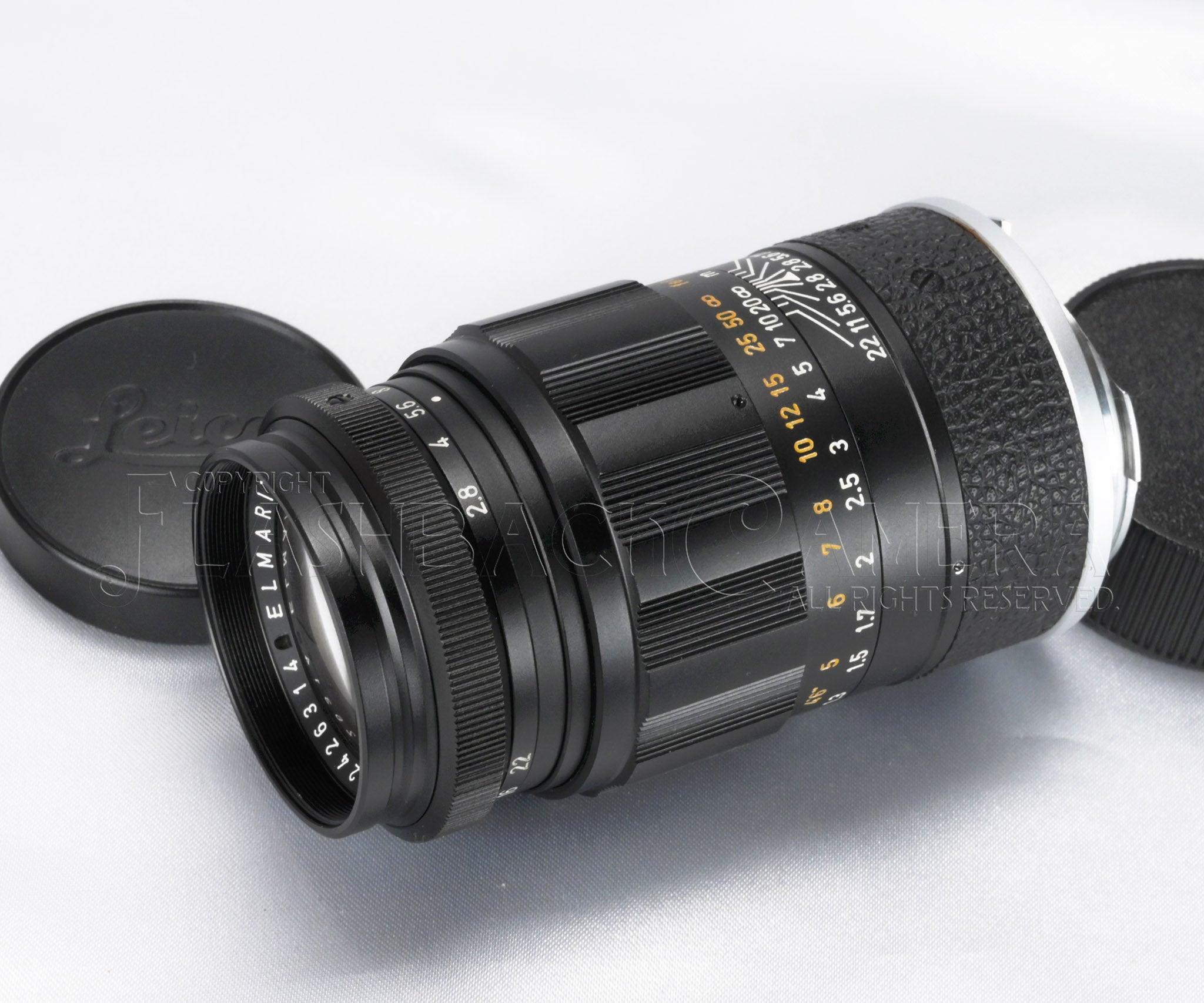 Elmarit 90mm f2.8 (M) Black – FLASHBACK CAMERA