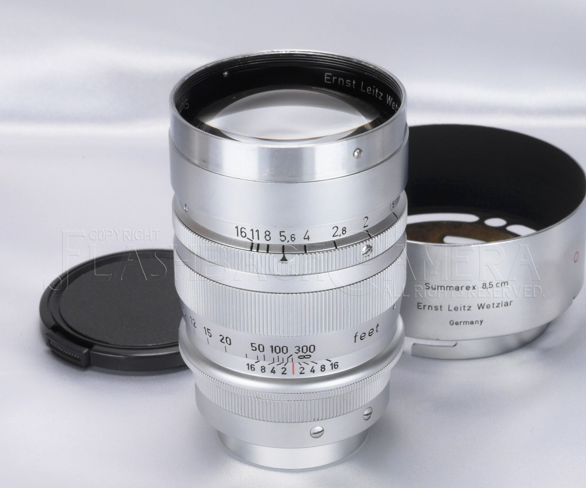 ライカ　ズマレックス Summarex 85mm f1.5 (L) – FLASHBACK CAMERA