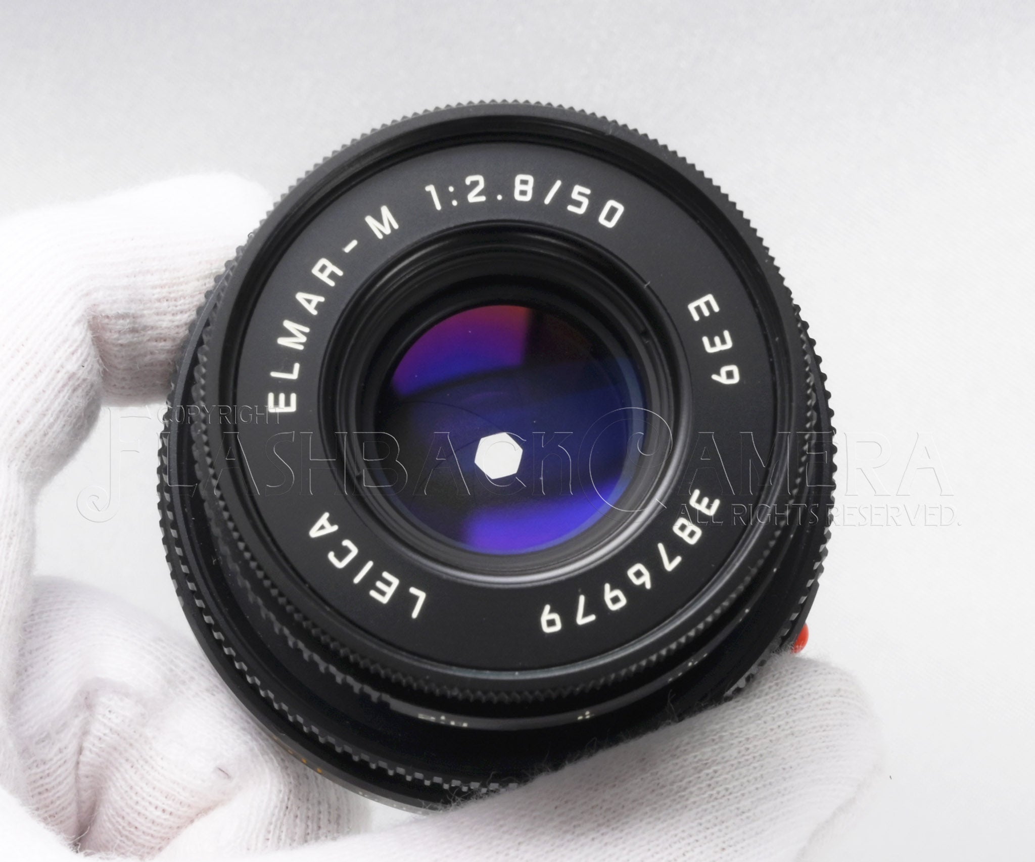 ライカ エルマー 50mm f2.8　ブラック LEICA Elmar-M Elmar-M 50mm f2.8 (M) Black – FLASHBACK CAMERA