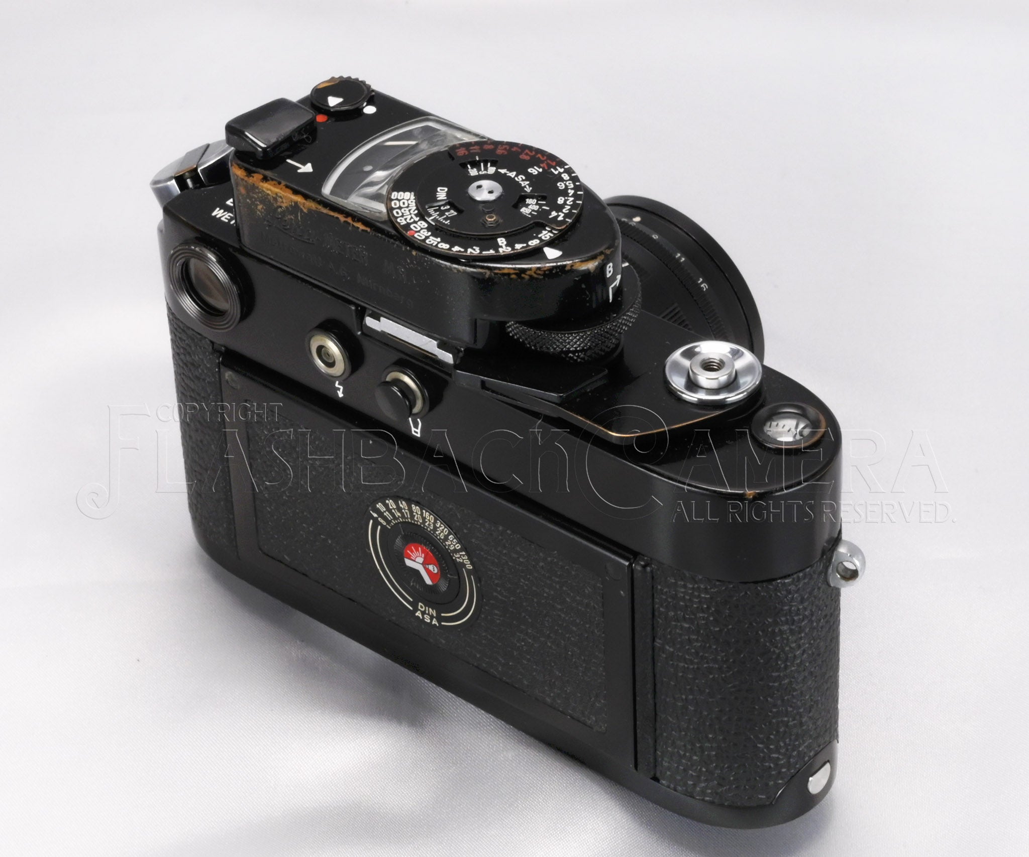 Leica Meter MR Black Paint – FLASHBACK CAMERA