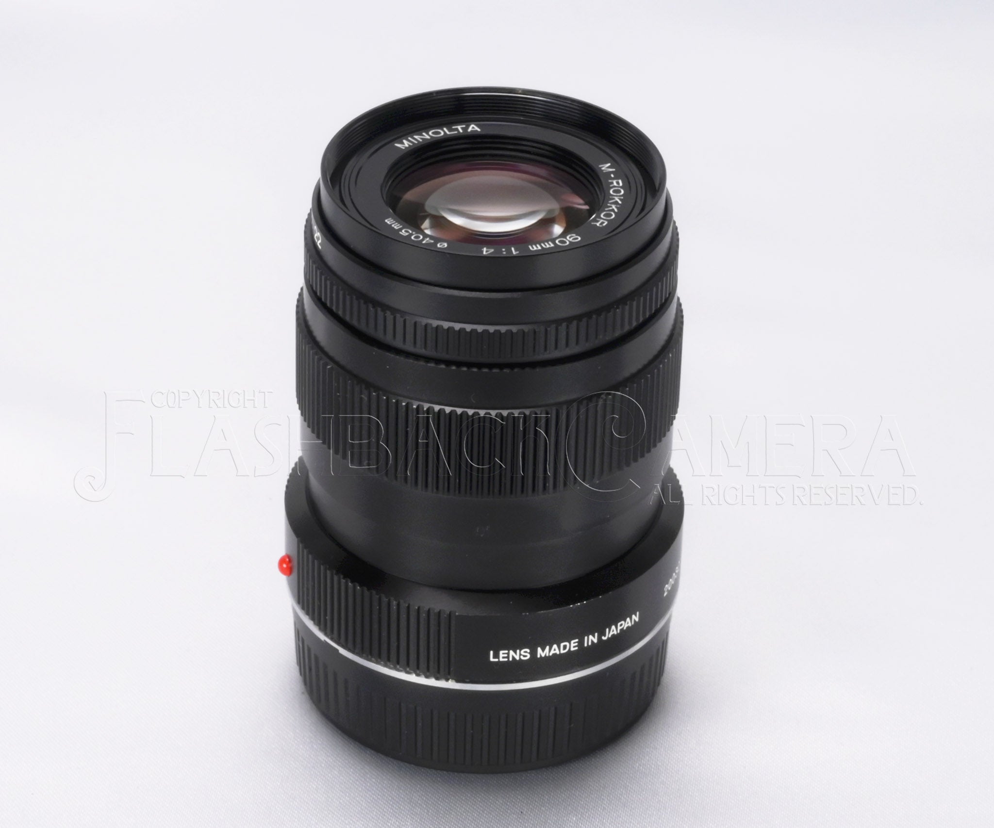 ミノルタ　Minolta M-Rokkor 90mm/F4　ライカM M-Rokkor 90mm f4 (M) – FLASHBACK CAMERA