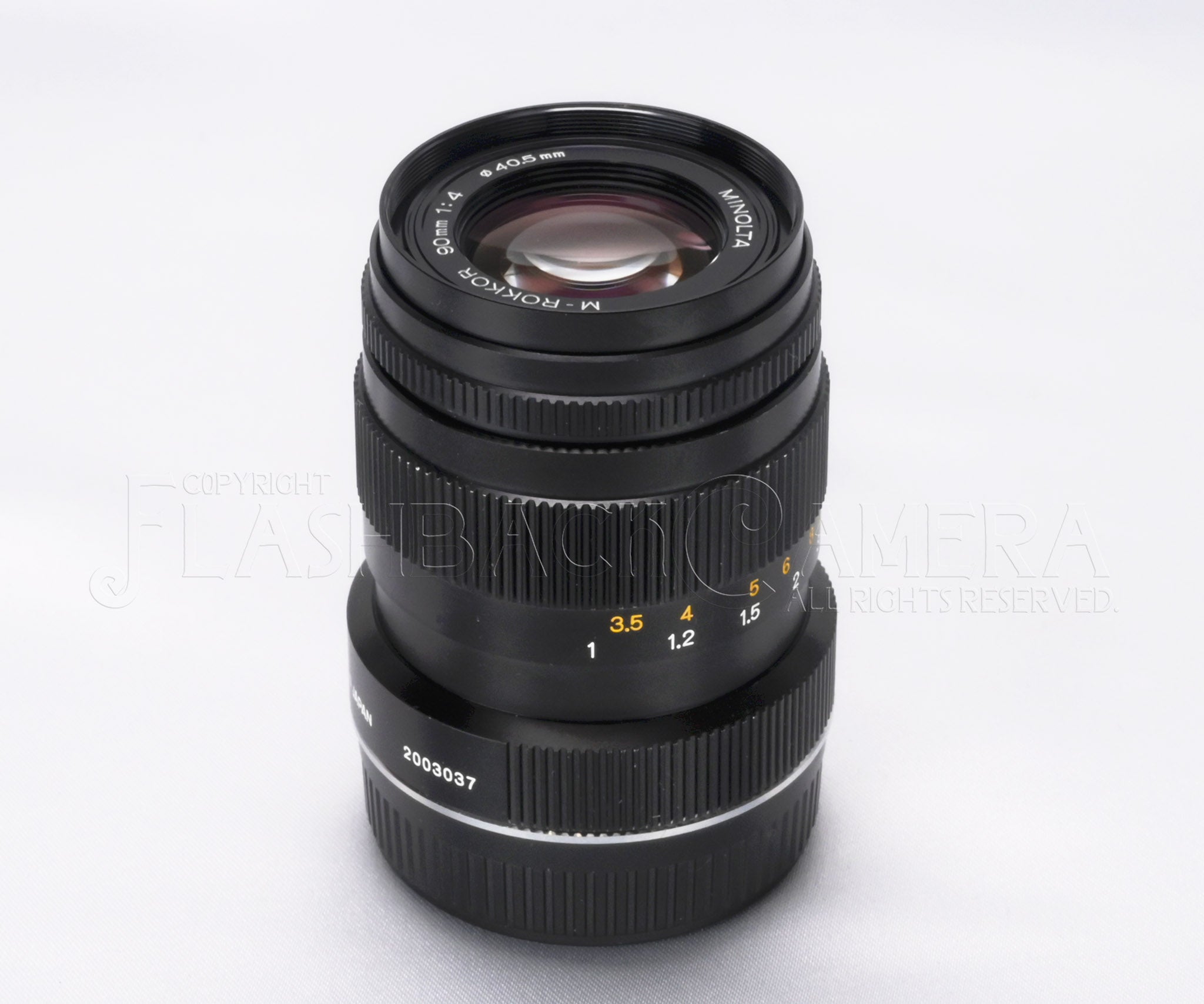 M-Rokkor 90mm f4 (M) – FLASHBACK CAMERA
