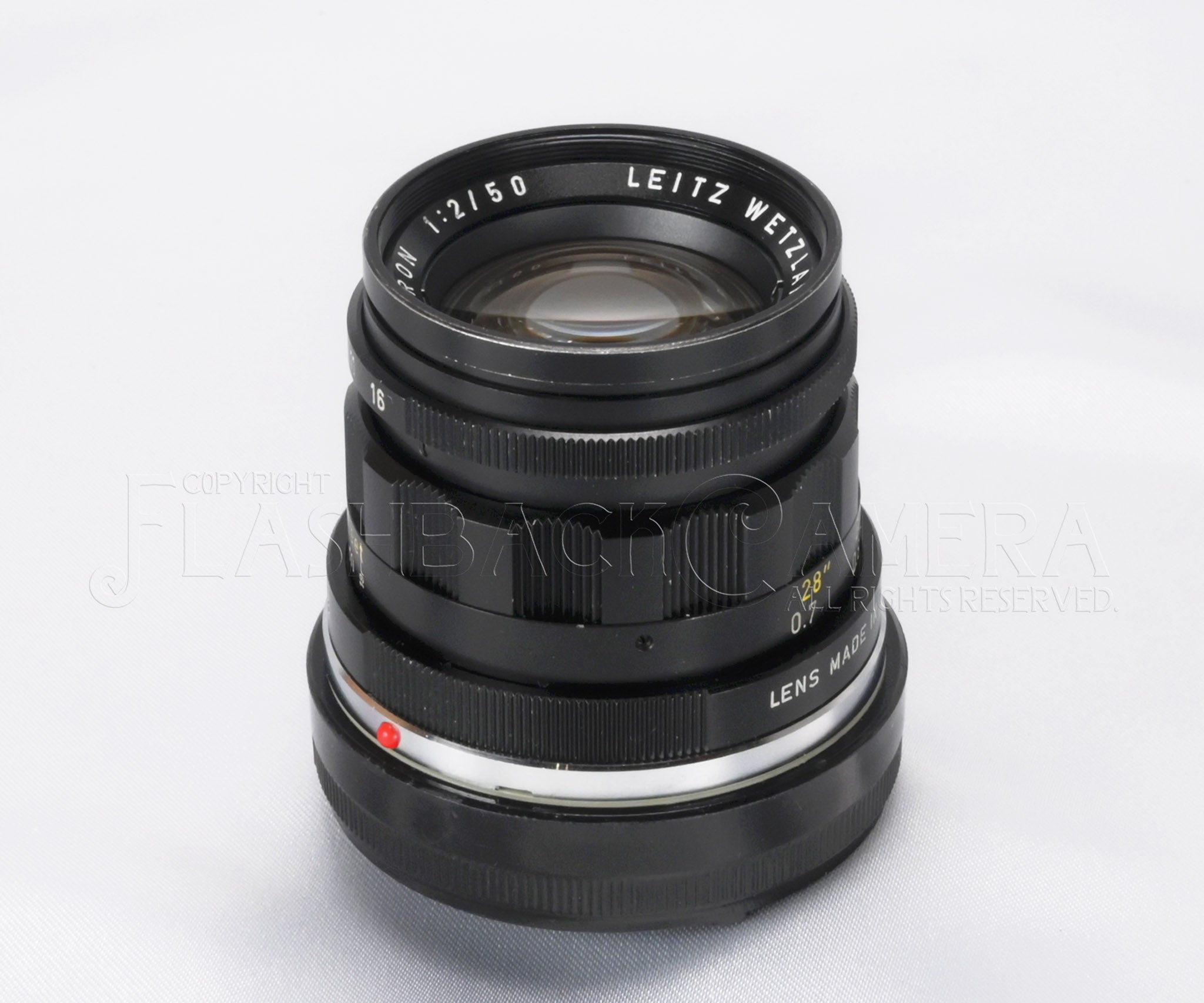 Summicron 50mm f2 (M) Transitional – FLASHBACK CAMERA