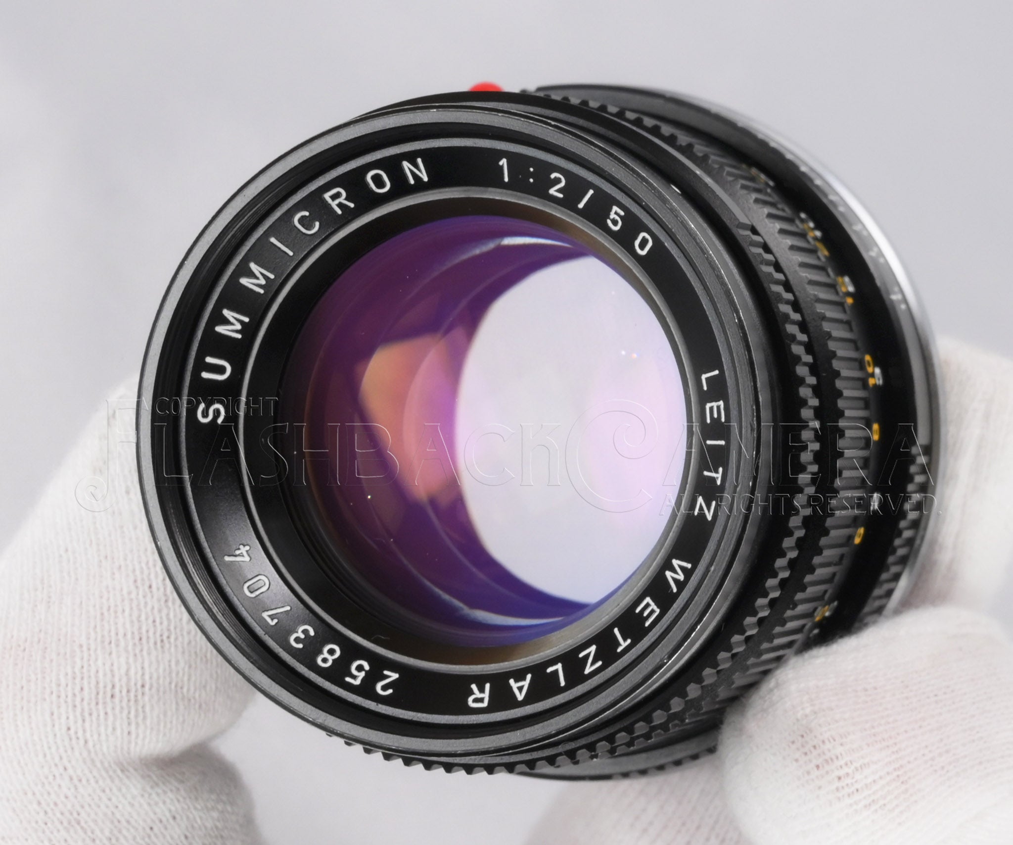 Summicron 50mm f2 (M) Black – FLASHBACK CAMERA