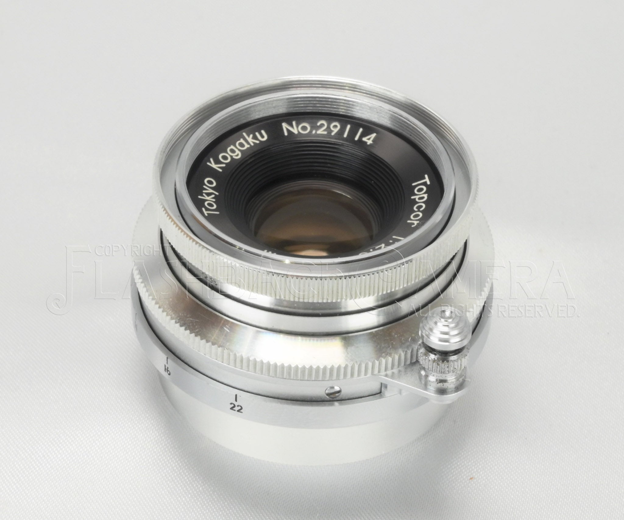 Topcor 35mm f2.8 (L) – FLASHBACK CAMERA