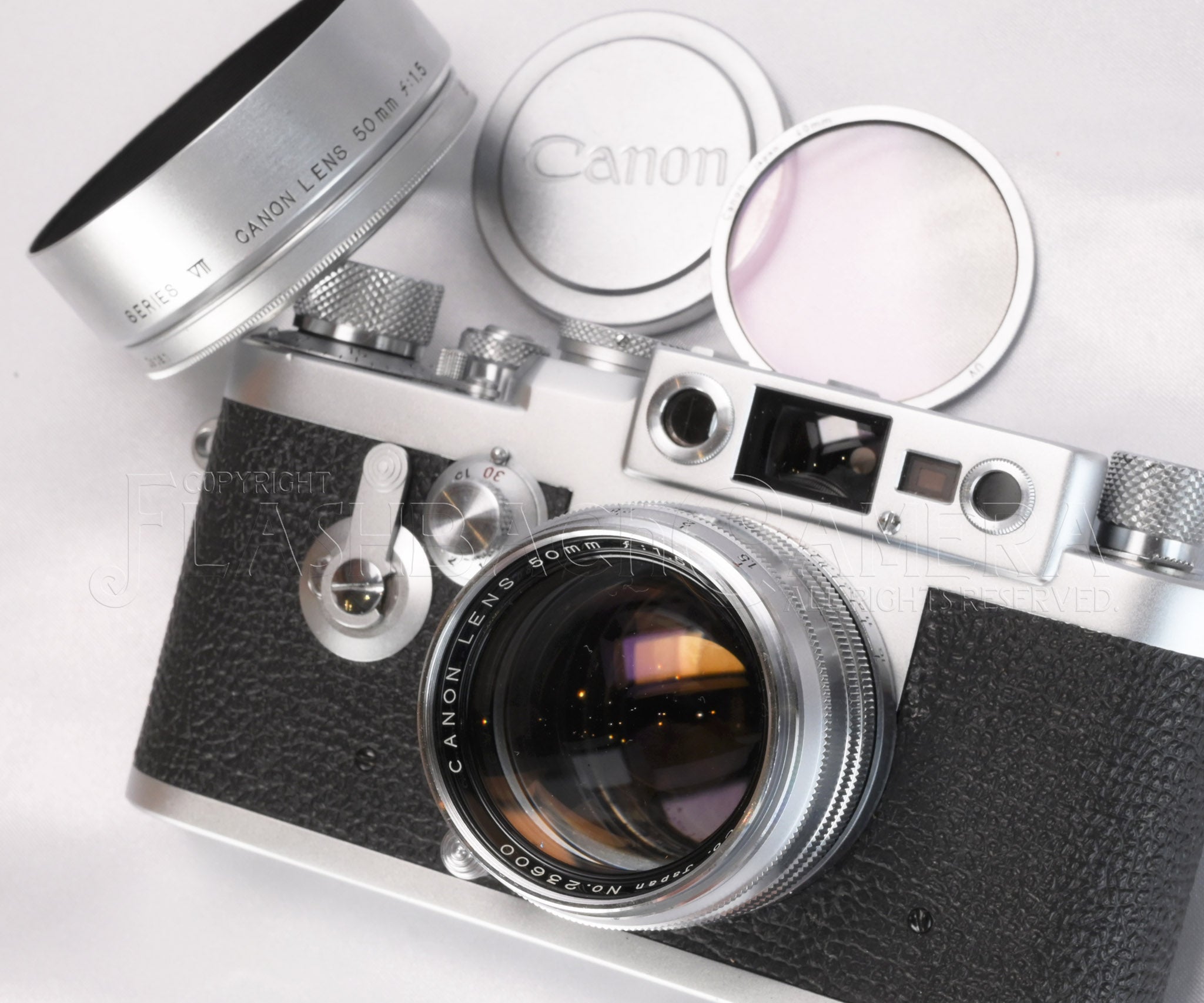キヤノン Canon IVSb + 50mm F1.5 Canon 50mm f1.5 (L) – FLASHBACK CAMERA