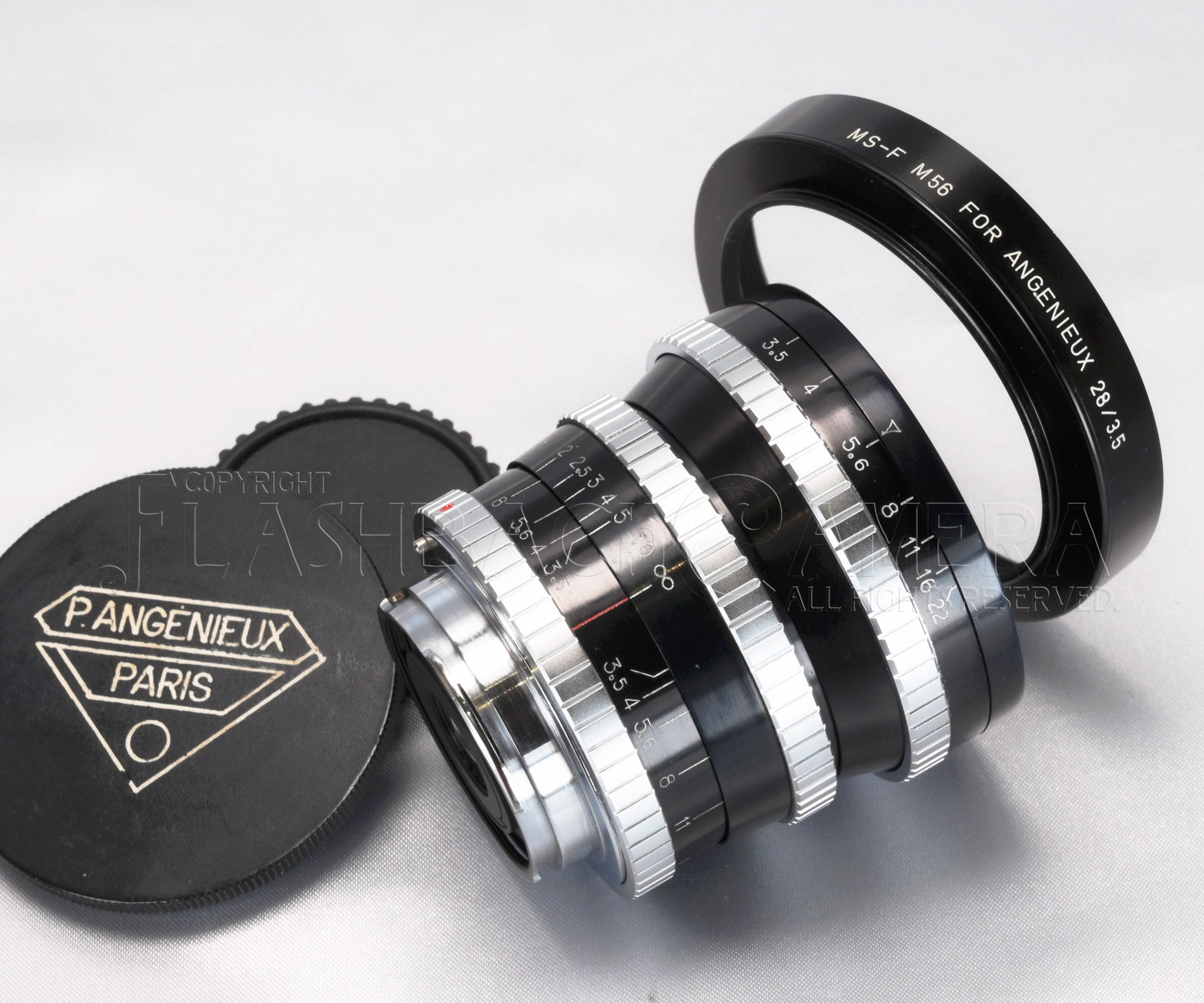 レンズ(単焦点) 062_P.Angenieux 28/3.5 (Exacta mount) Angenieux 28mm f3.5 (Exakta) – FLASHBACK CAMERA