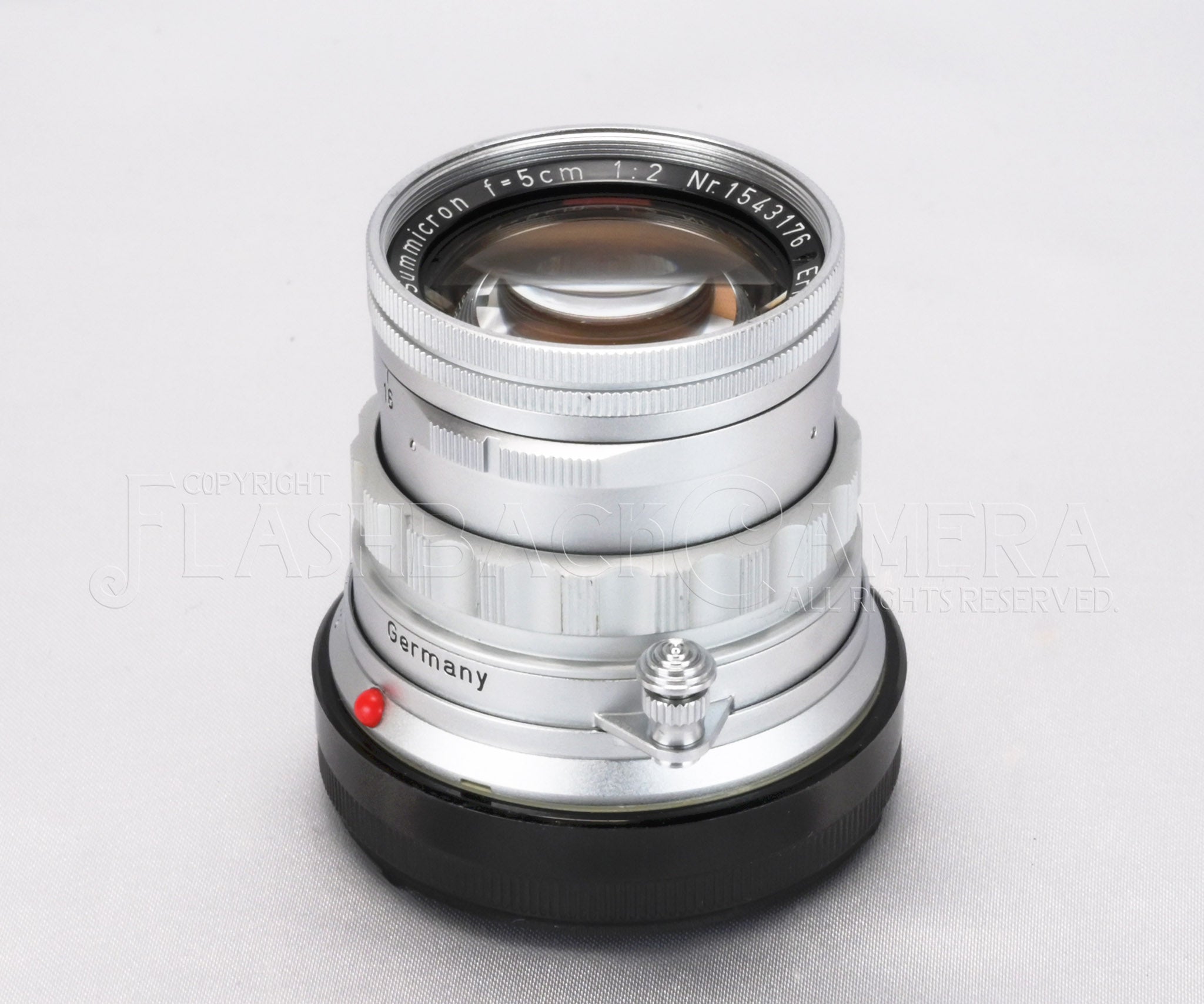 Summicron 50mm f2 (M) Chrome – FLASHBACK CAMERA