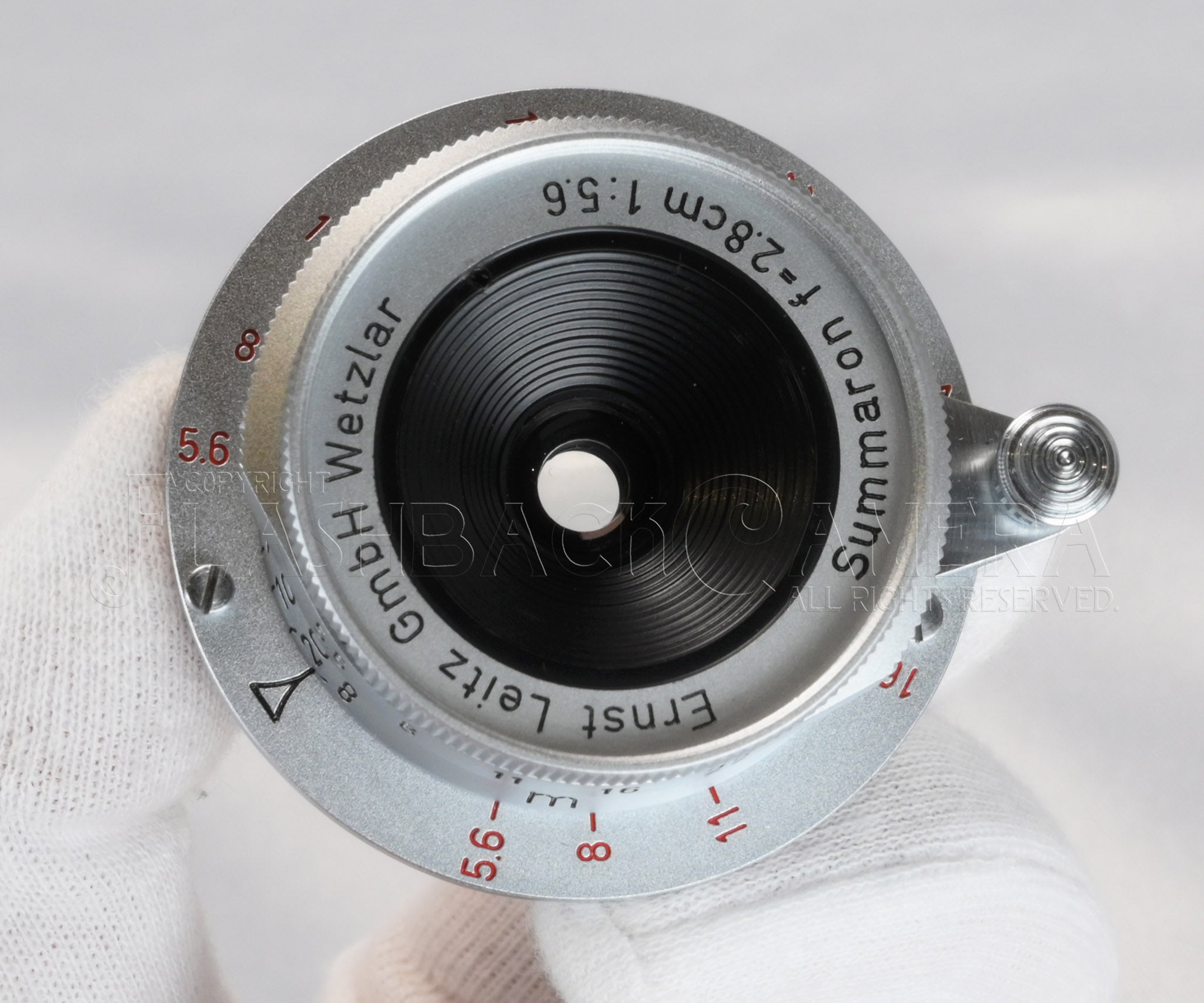 ライカ 赤ズマロン 28mm f5.6 Lマウント Summaron 28mm f5.6 (L) – FLASHBACK CAMERA