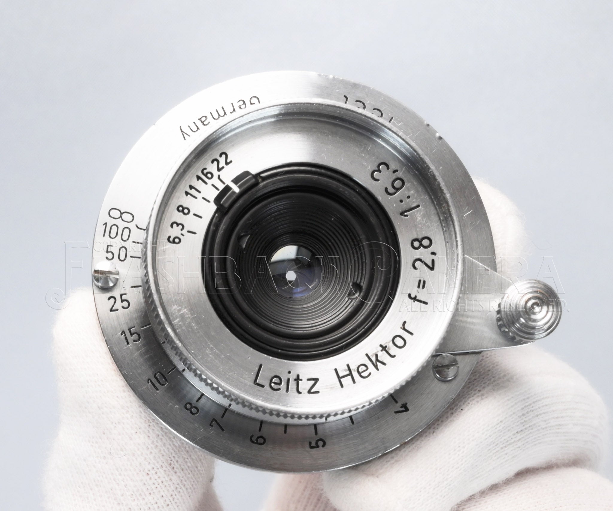 【OH済】ライカ　Hektor28mmF6.3 極上美品 Hektor 28mm f6.3 (L) – FLASHBACK CAMERA