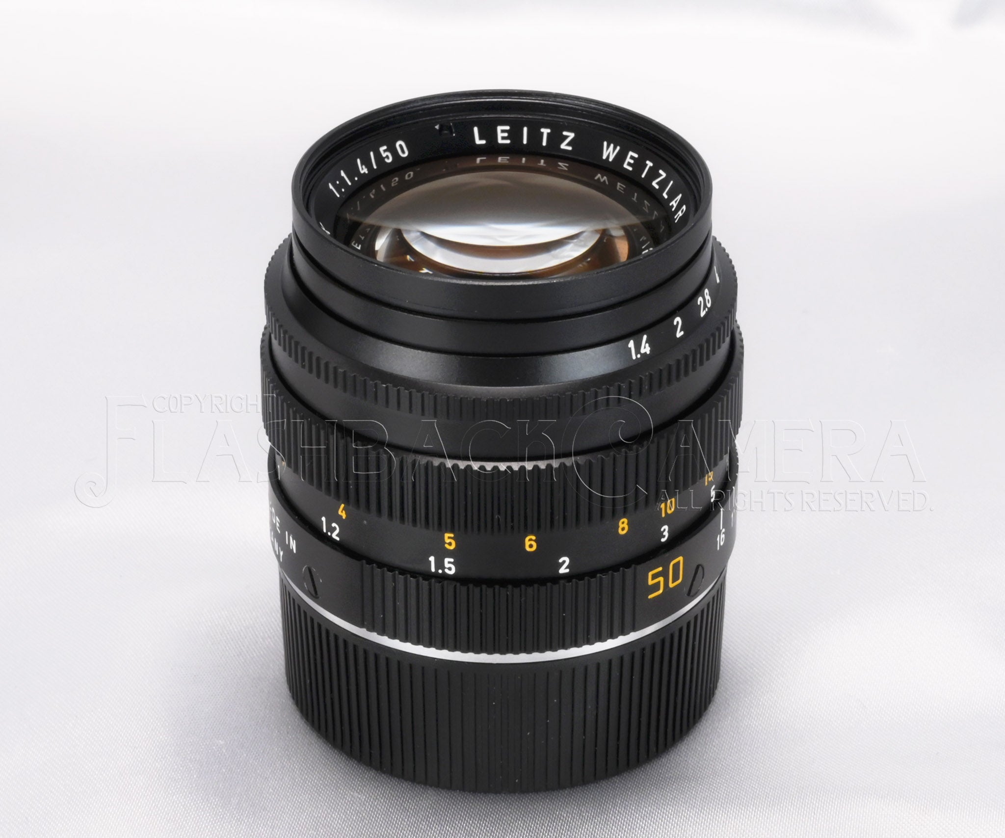Summilux 50mm f1.4 (M) Black – FLASHBACK CAMERA