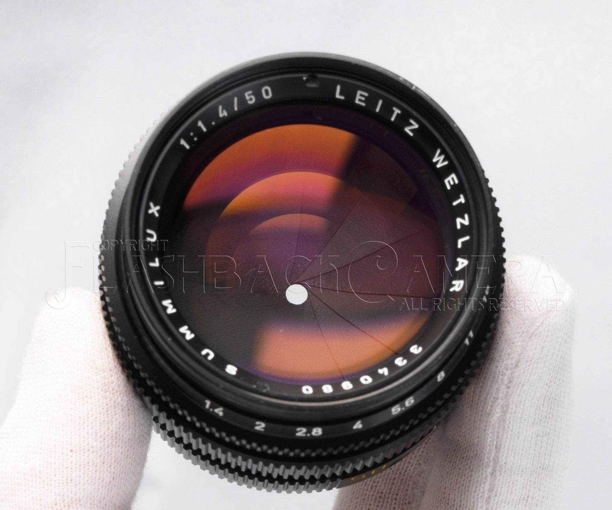 Summilux 50mm f1.4 (M) Black – FLASHBACK CAMERA