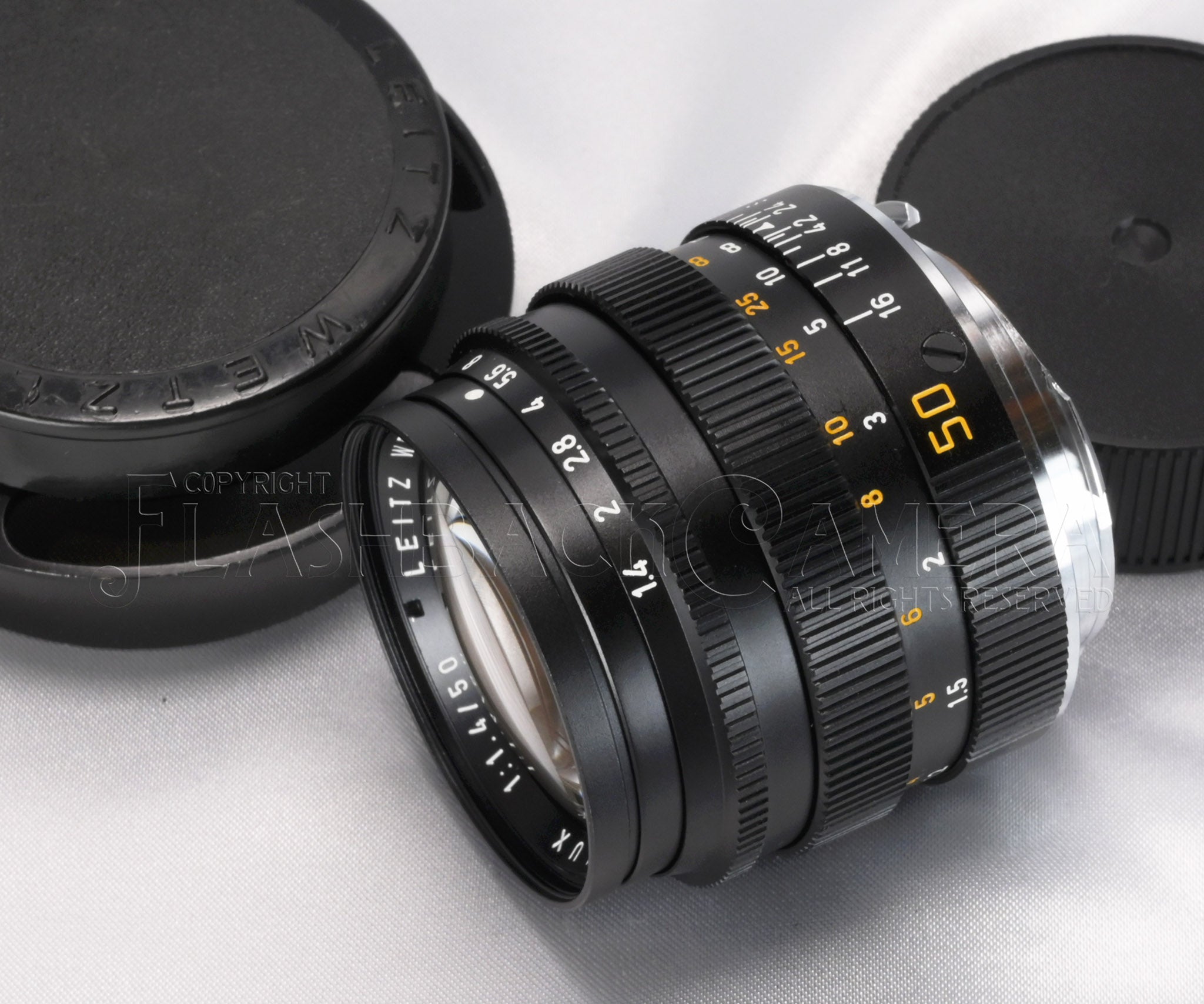 Summilux 50mm f1.4 (M) Black – FLASHBACK CAMERA