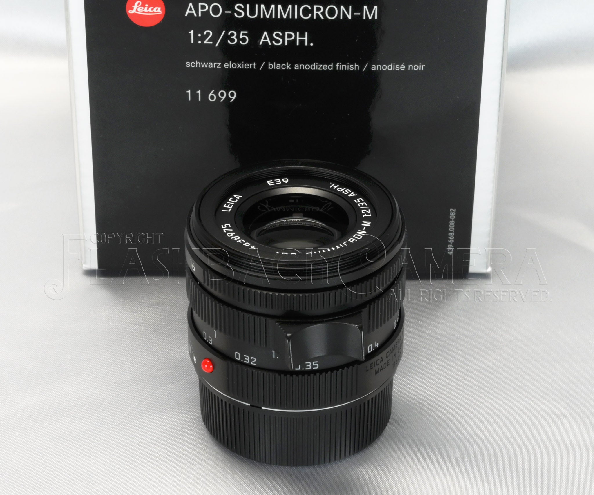 Apo-Summicron-M 35mm f2 ASPH (M) Black – FLASHBACK CAMERA