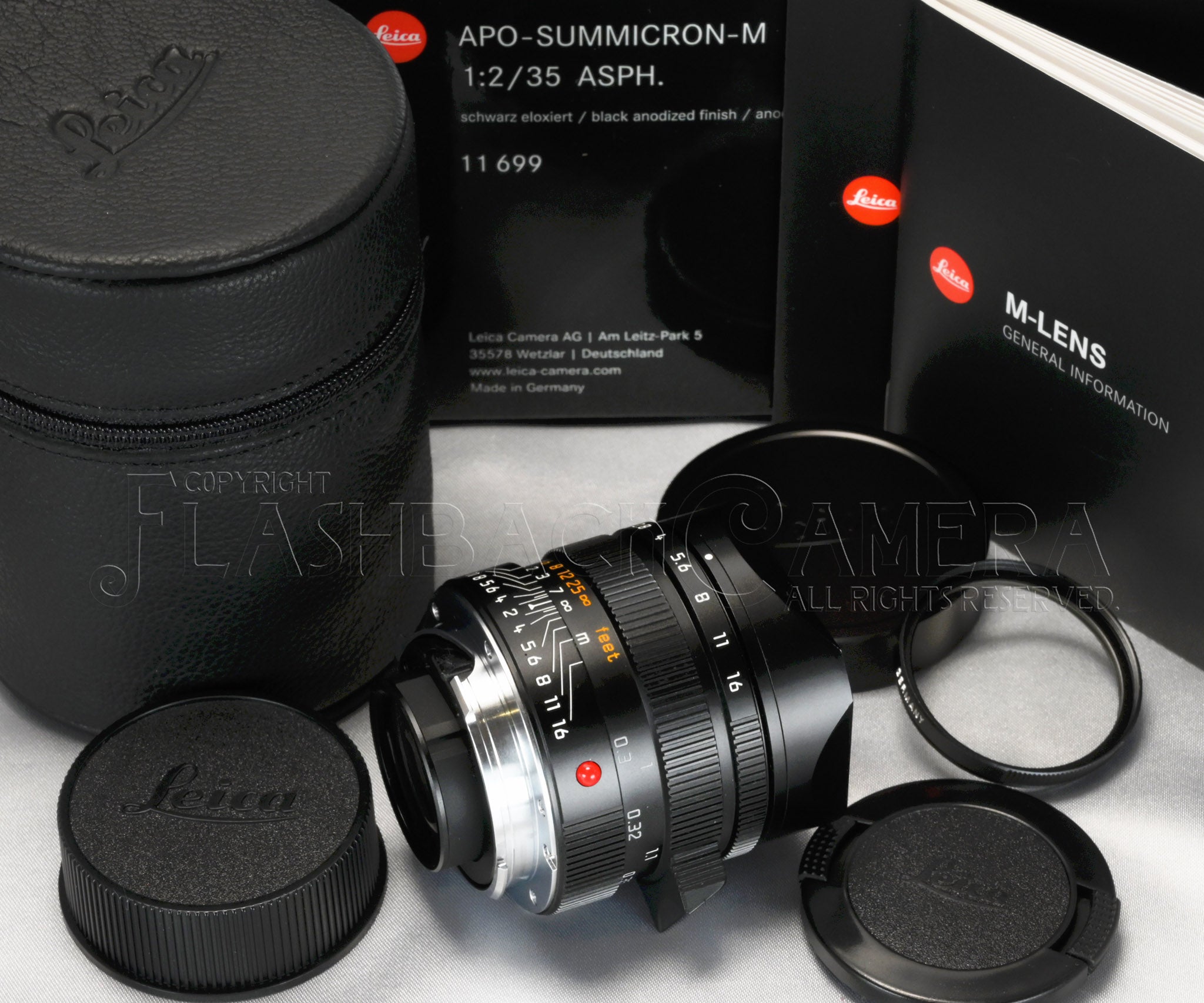 APO-Summicron M35mm f2.0 ASPH.11699 箱付き Leica】APO-SUMMICRON-M｜ 35mm F2 ASPH #11699 | 博凱光學