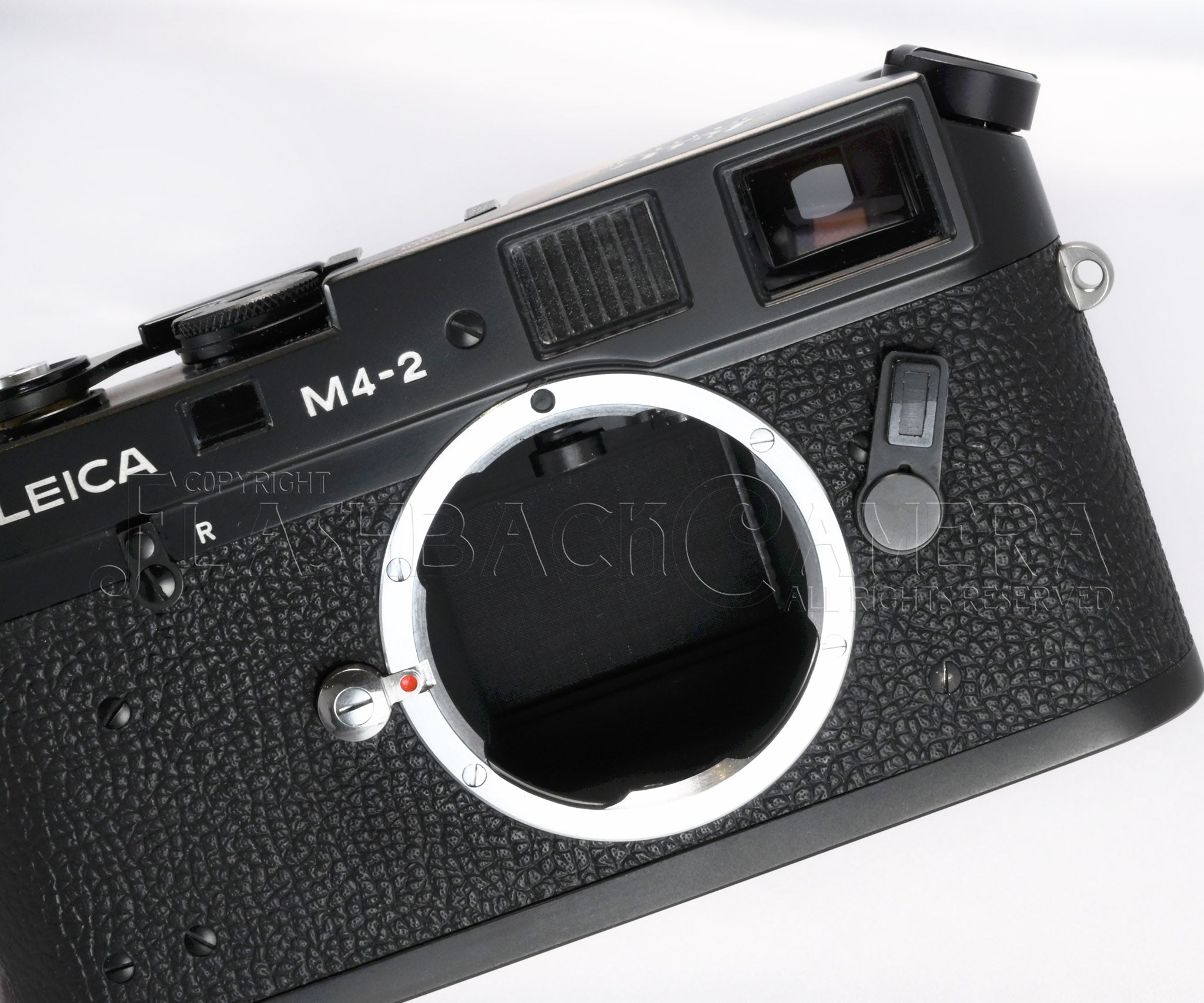【整備済】Leica M4 1974年製 最終ロット BLACK Chrom Leica M4 Black Chrome – FLASHBACK CAMERA